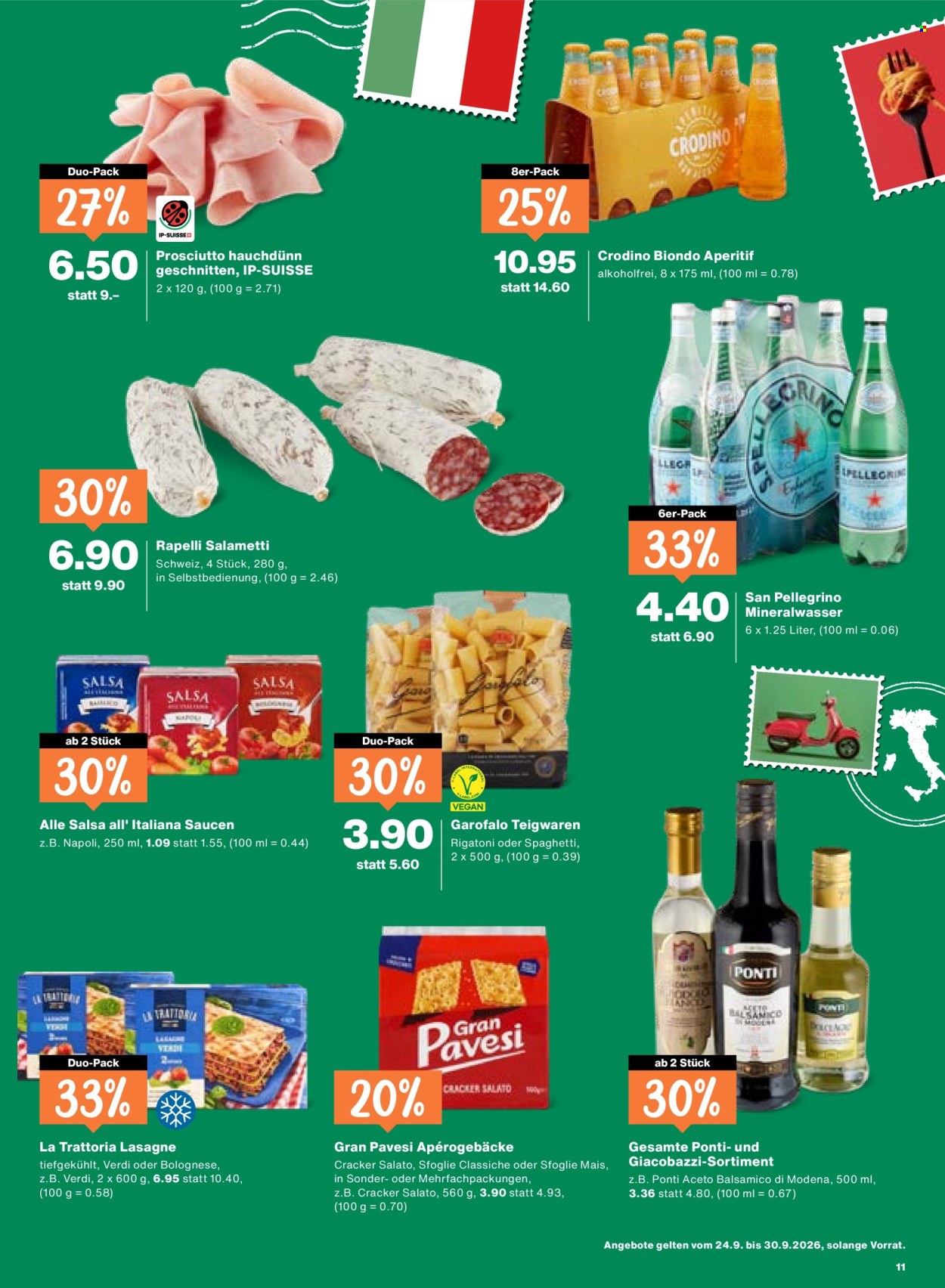 Prospekt Migros - 24.9.2026 - 30.9.2026. Seite 11