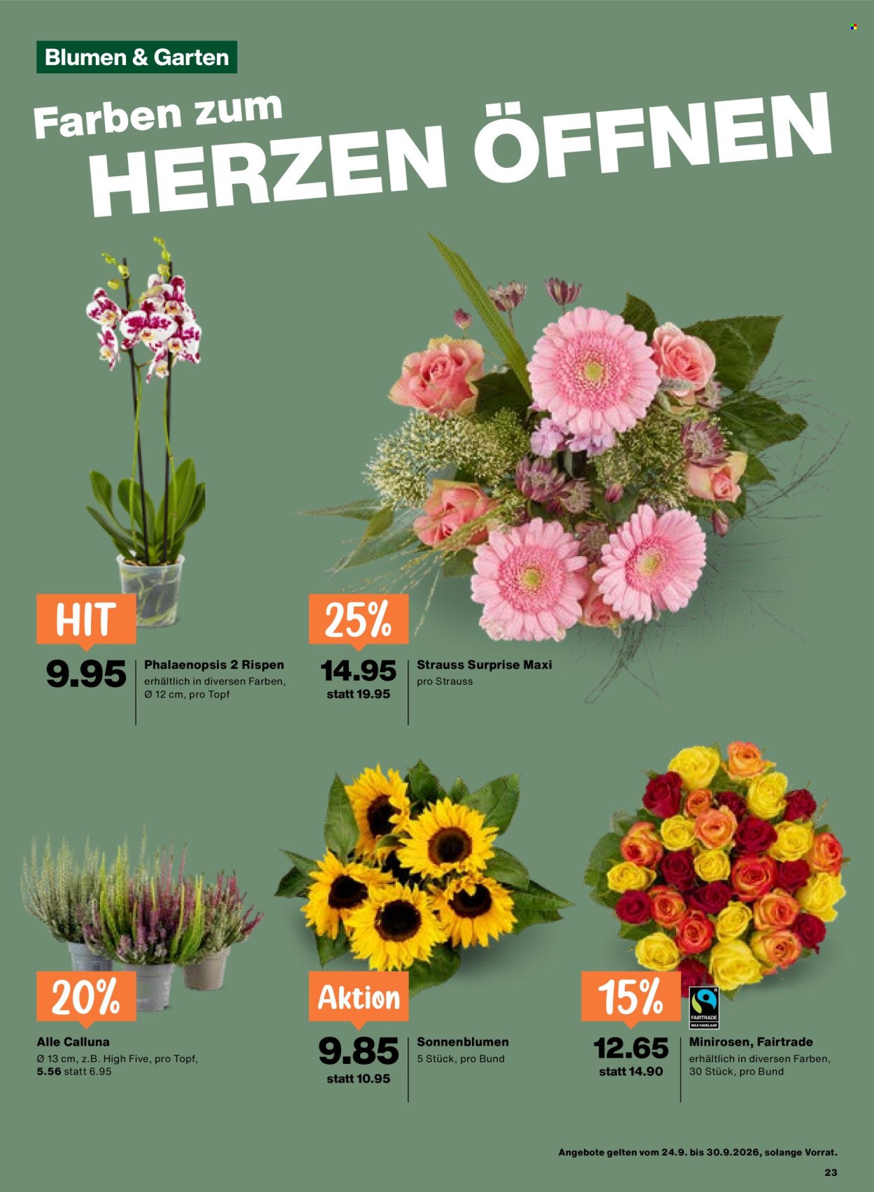 Prospekt Migros - 24.9.2026 - 30.9.2026. Seite 23