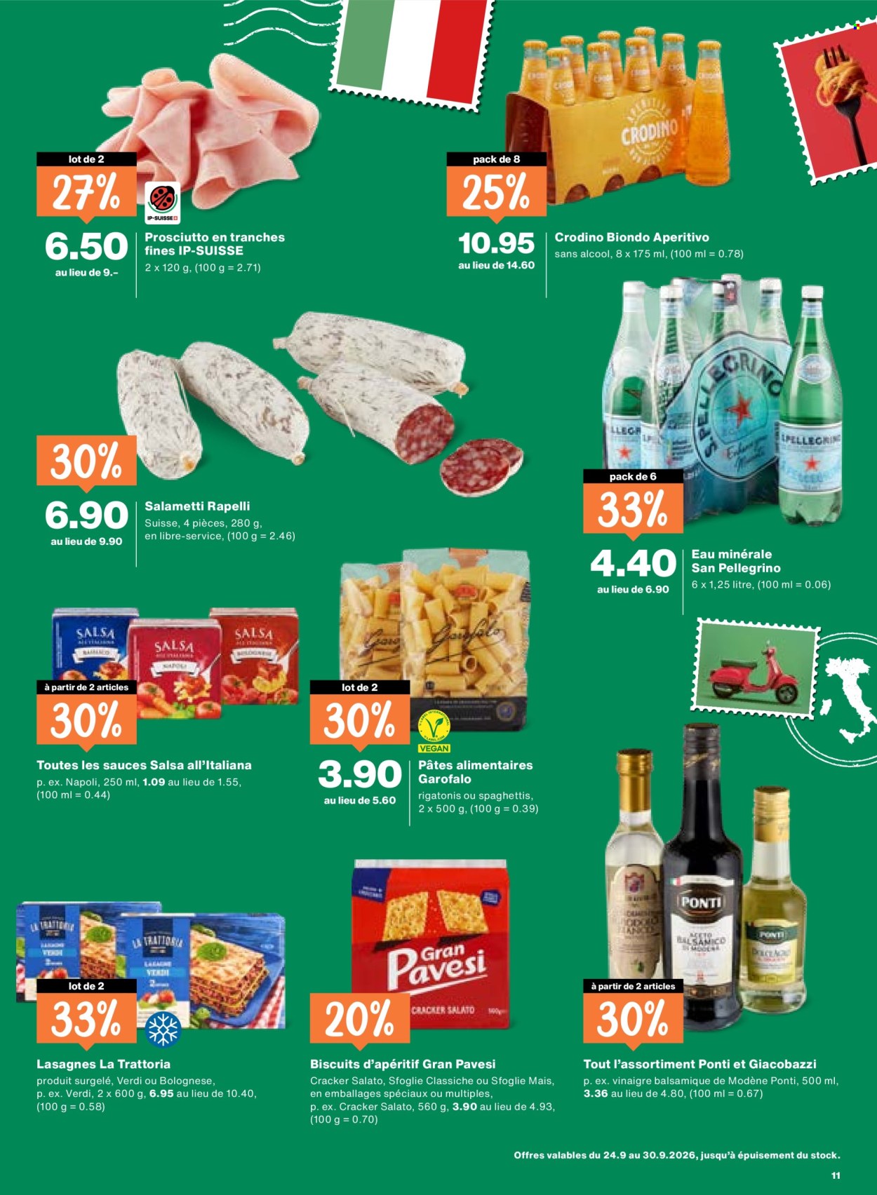 Prospekt Migros - 24.9.2026 - 30.9.2026. Seite 11