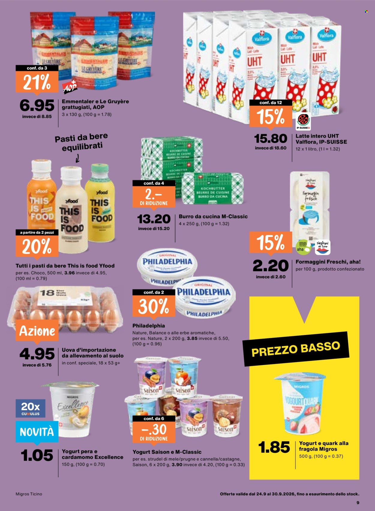 Volantino Migros - 24.9.2026 - 30.9.2026. Pagina 9