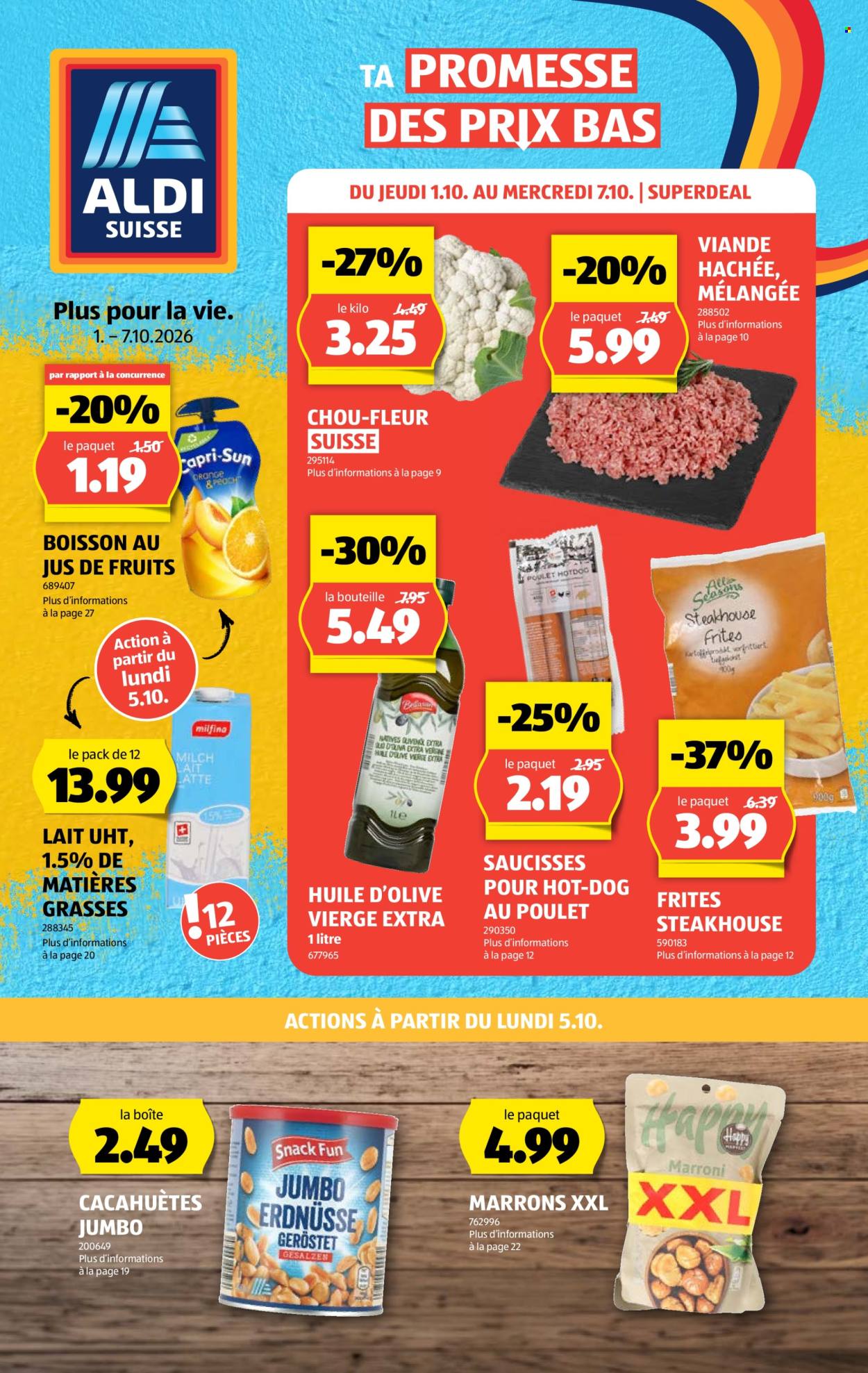 Catalogue Aldi - 1.10.2026 - 7.10.2026. Page 1