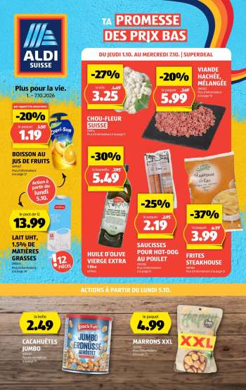 Catalogue Aldi - 1.10.2026 - 7.10.2026.