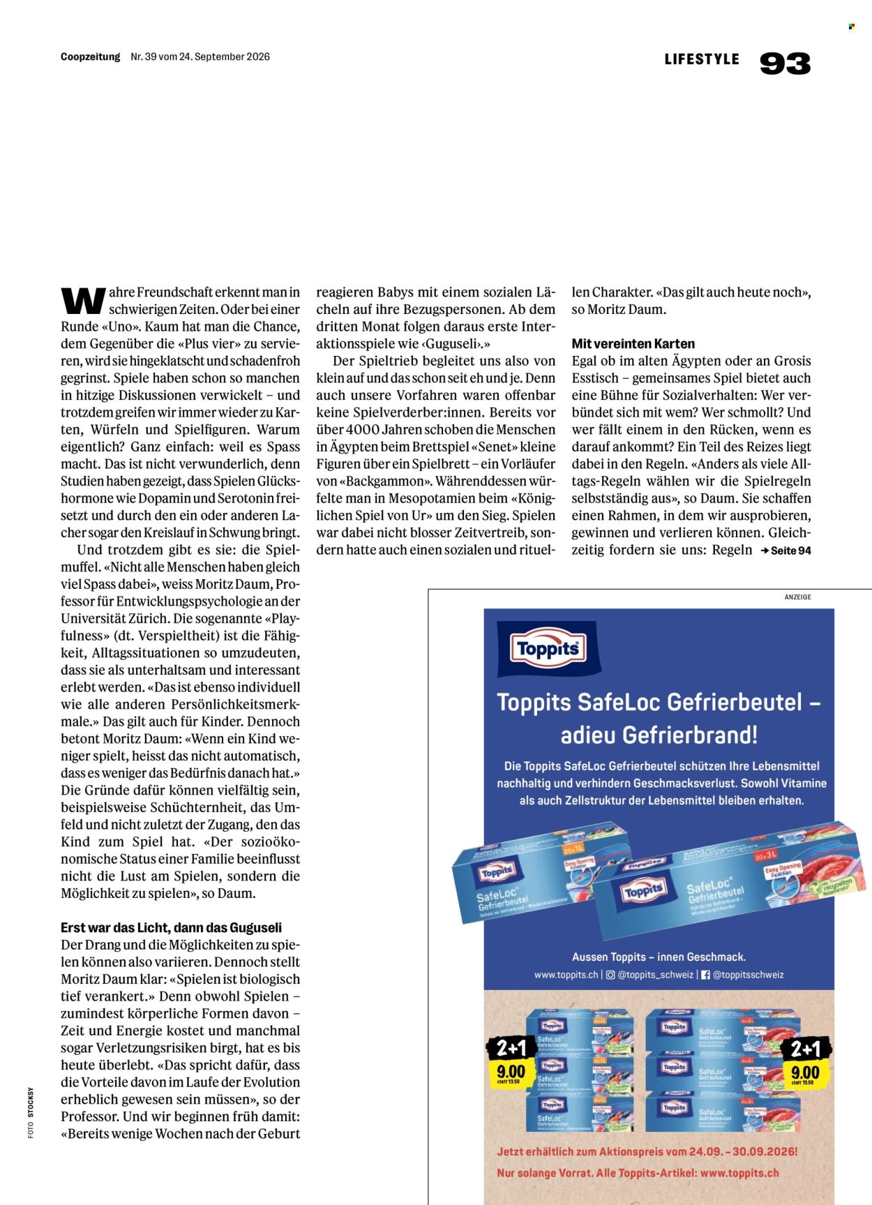 Volantino Coop - 24.9.2026 - 30.9.2026. Pagina 93