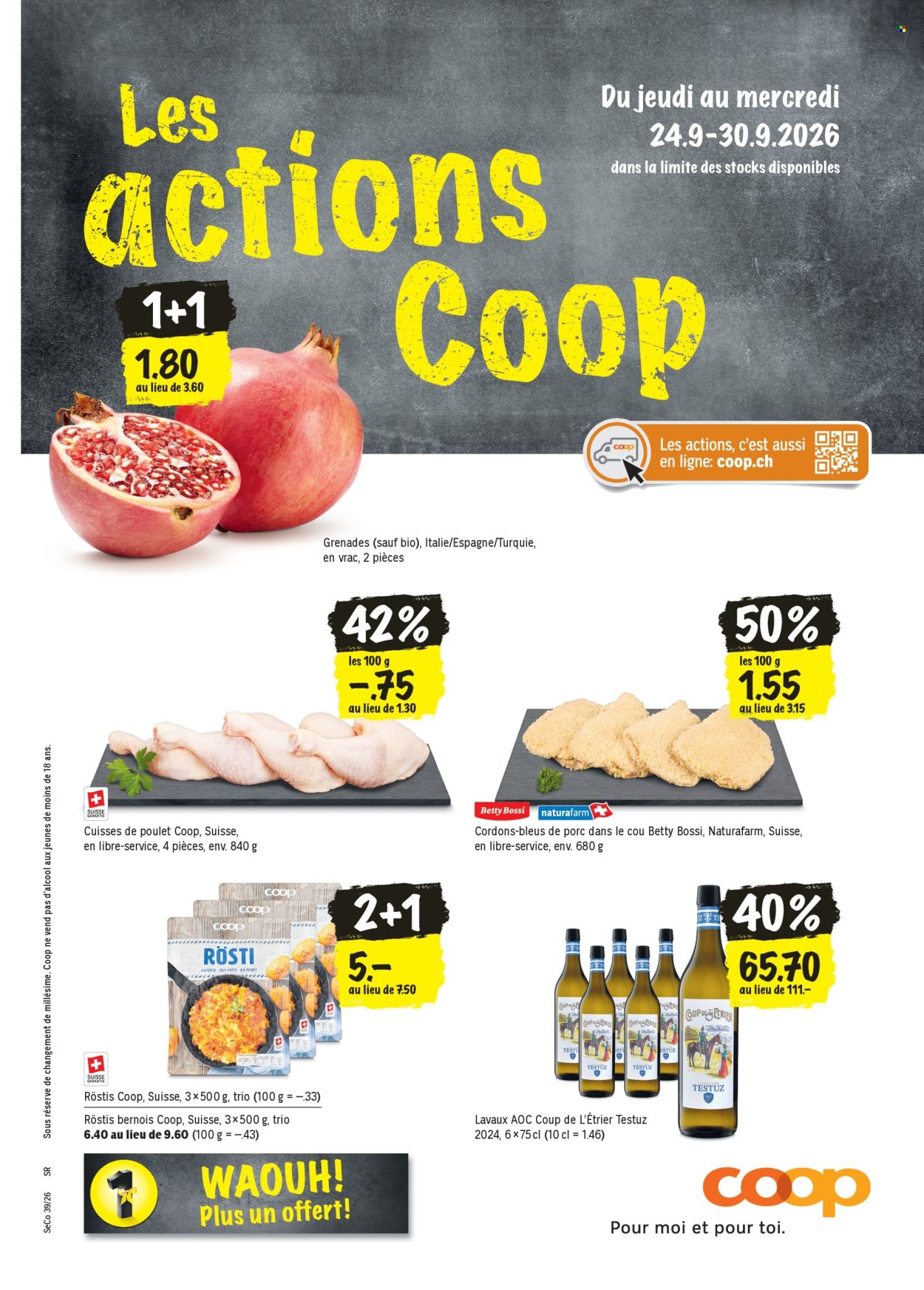 Volantino Coop - 24.9.2026 - 30.9.2026. Pagina 1