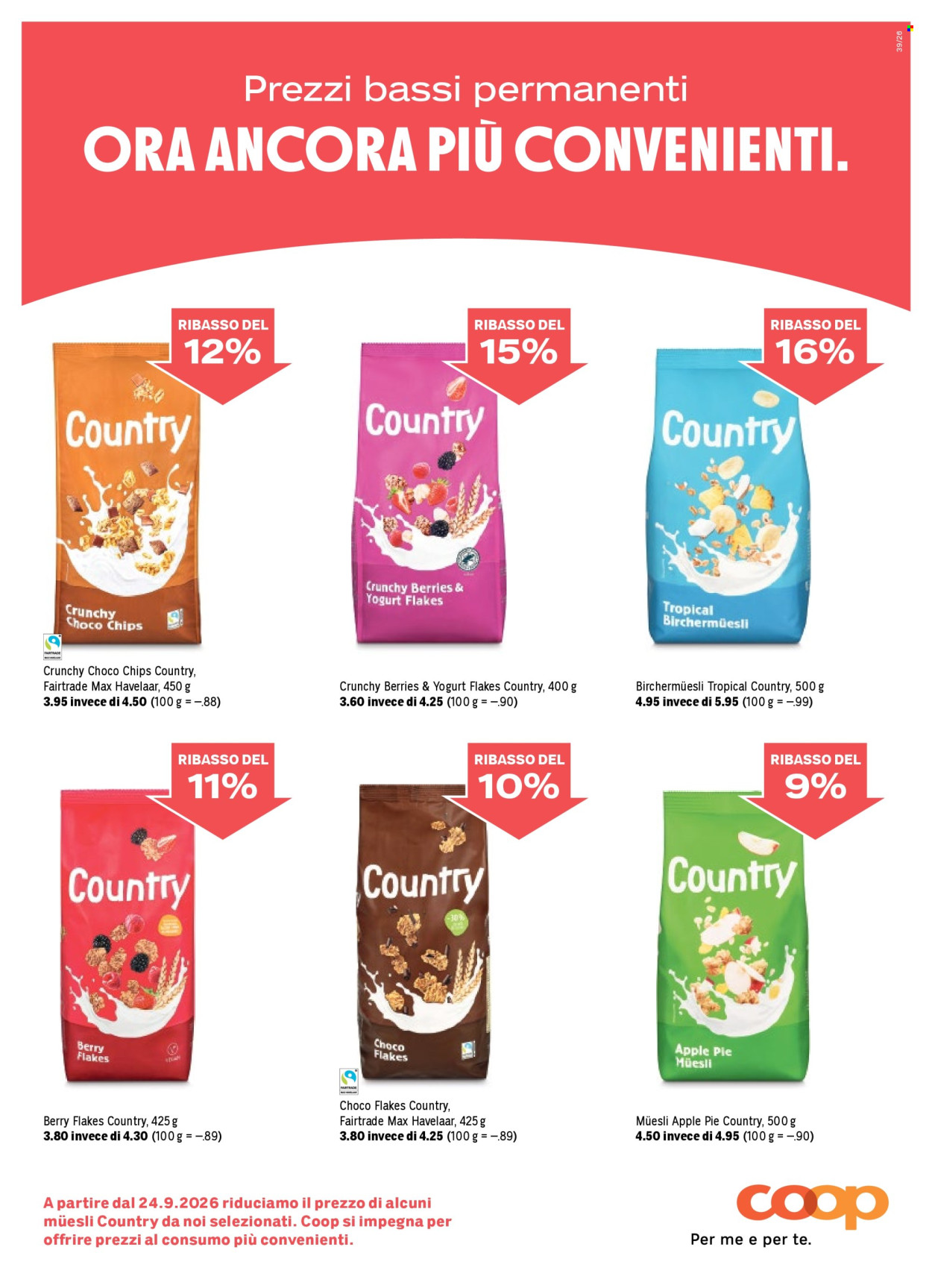 Volantino Coop - 24.9.2026 - 30.9.2026. Pagina 6
