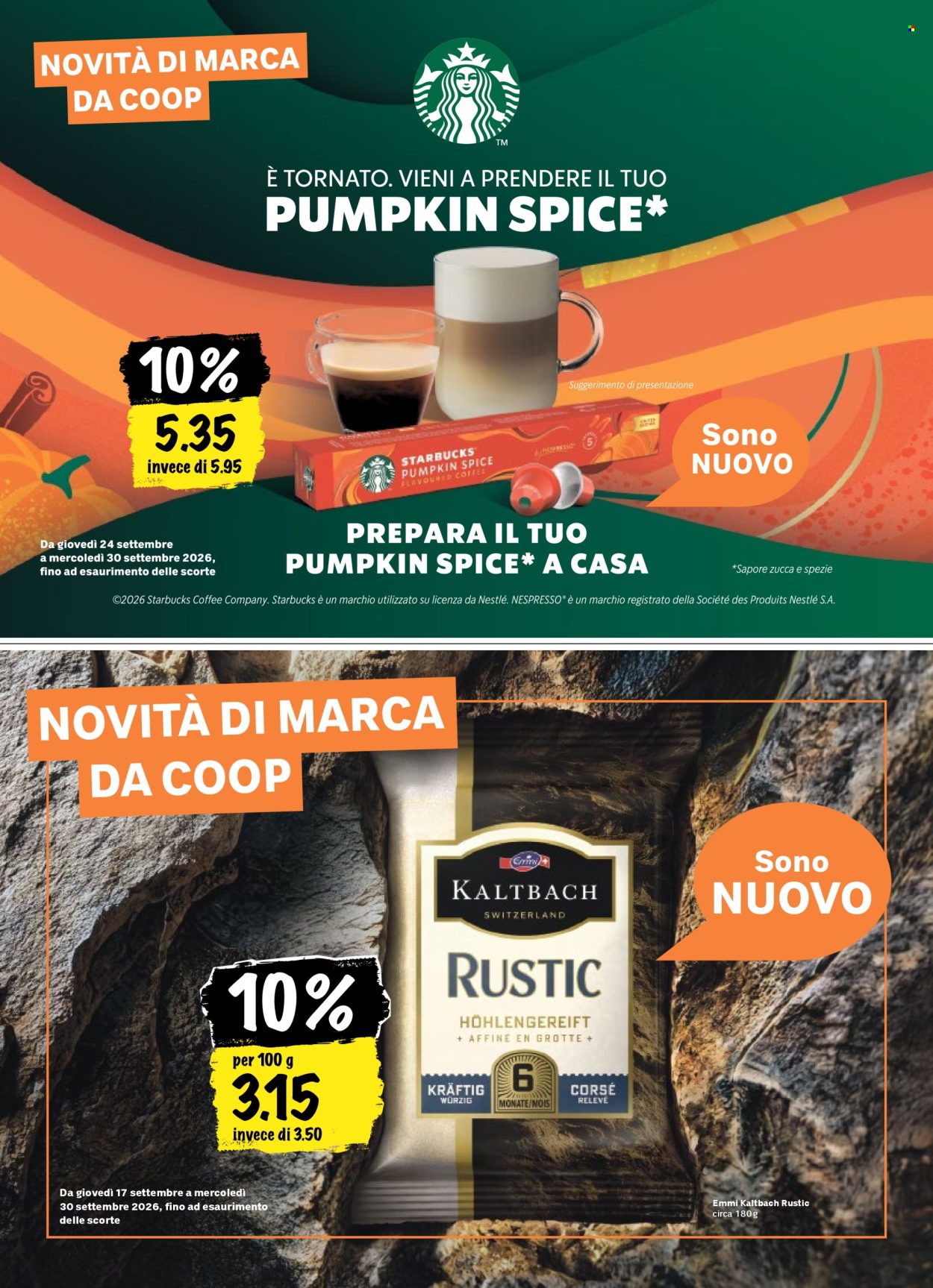 Volantino Coop - 24.9.2026 - 30.9.2026. Pagina 28