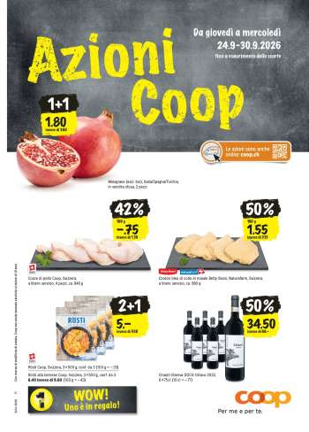 Prospekte Coop - 24.9.2026 - 30.9.2026.