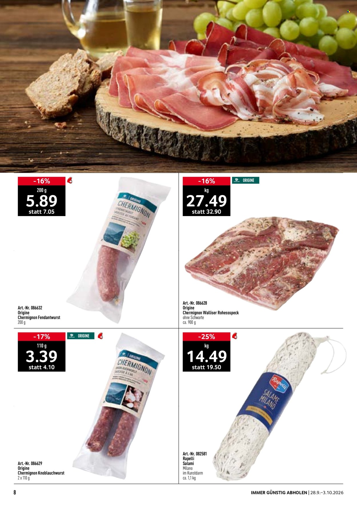 Volantino Prodega - 28.9.2026 - 3.10.2026. Pagina 8