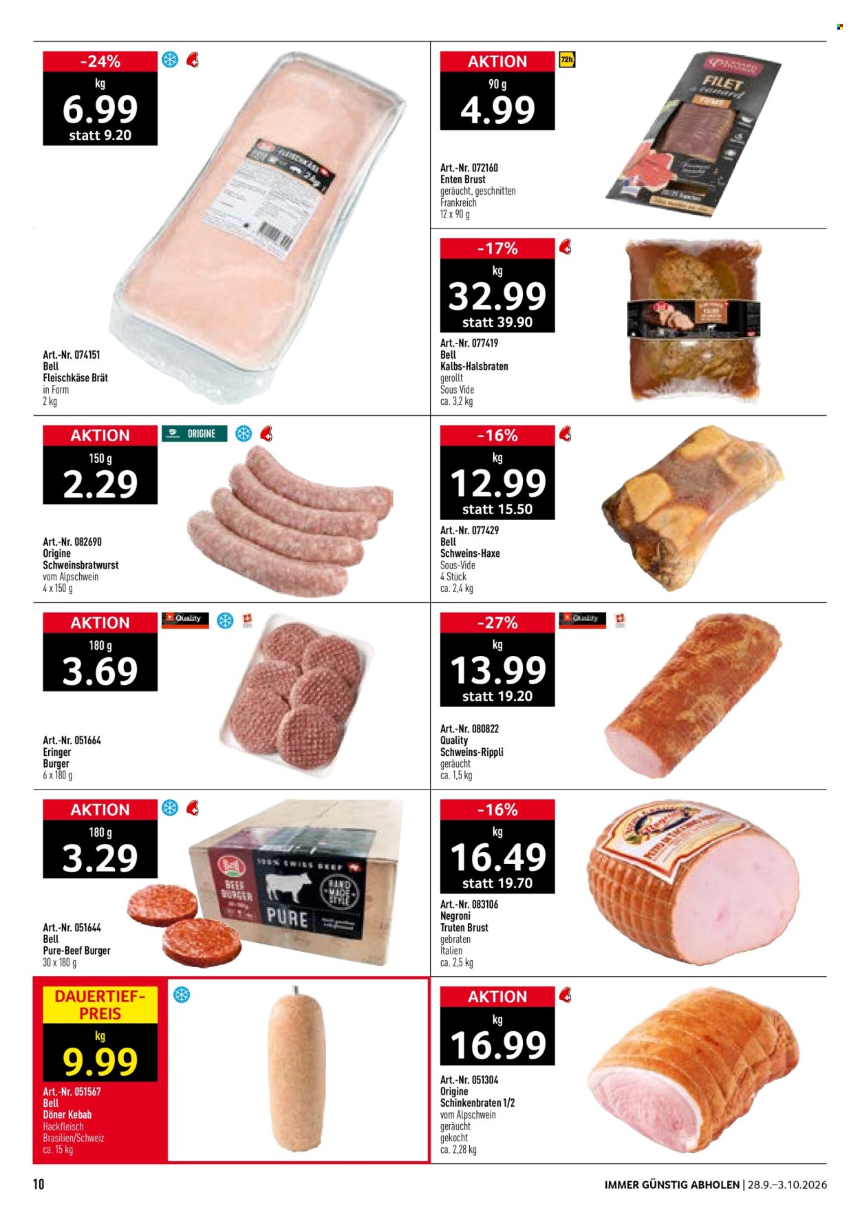 Volantino Prodega - 28.9.2026 - 3.10.2026. Pagina 10