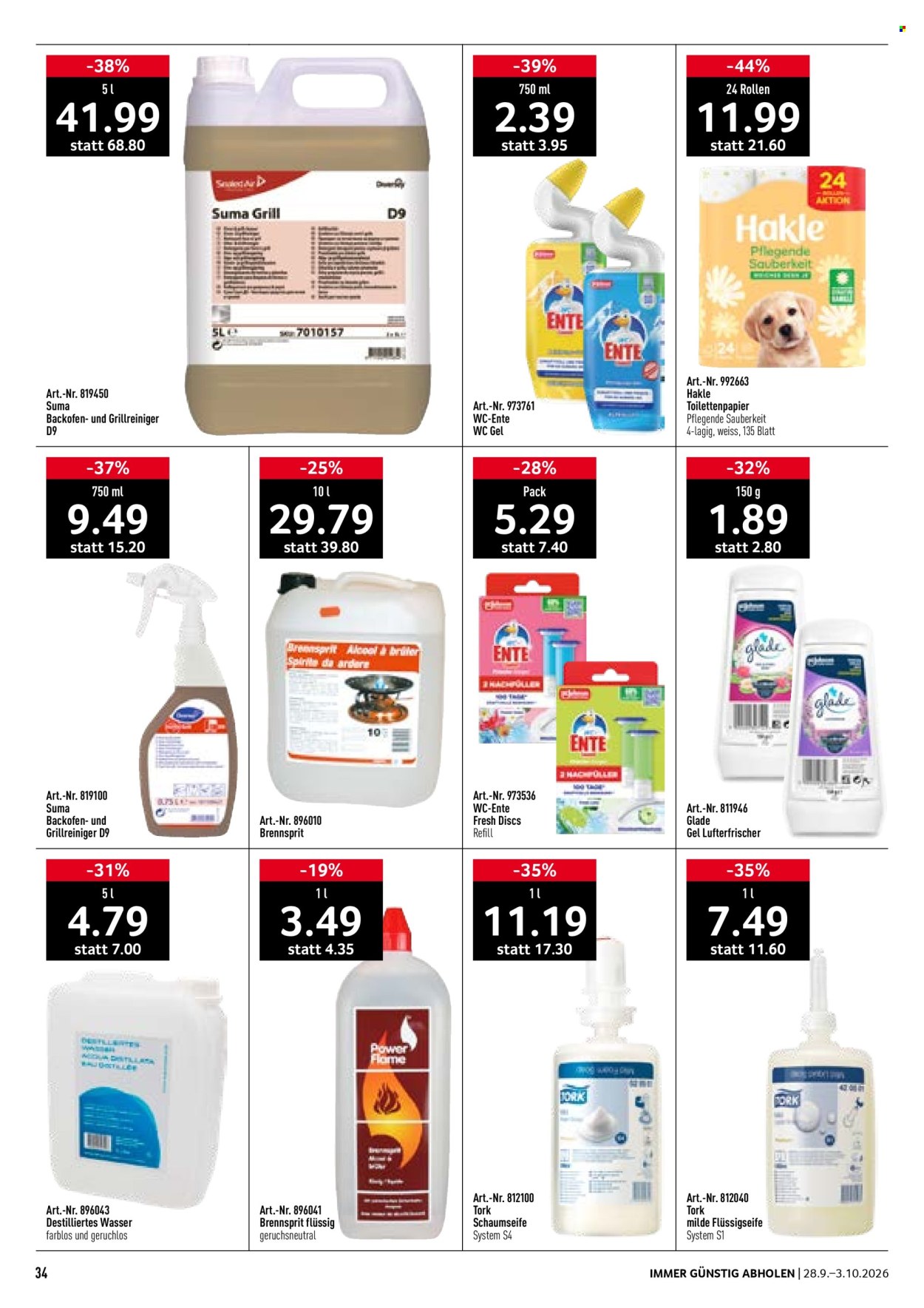 Volantino Prodega - 28.9.2026 - 3.10.2026. Pagina 34