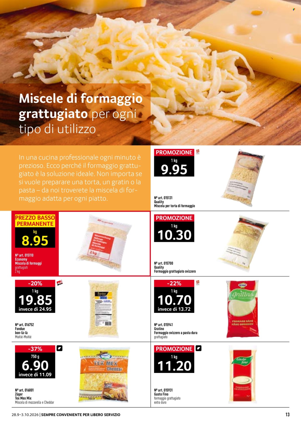 Volantino Prodega - 28.9.2026 - 3.10.2026. Pagina 13