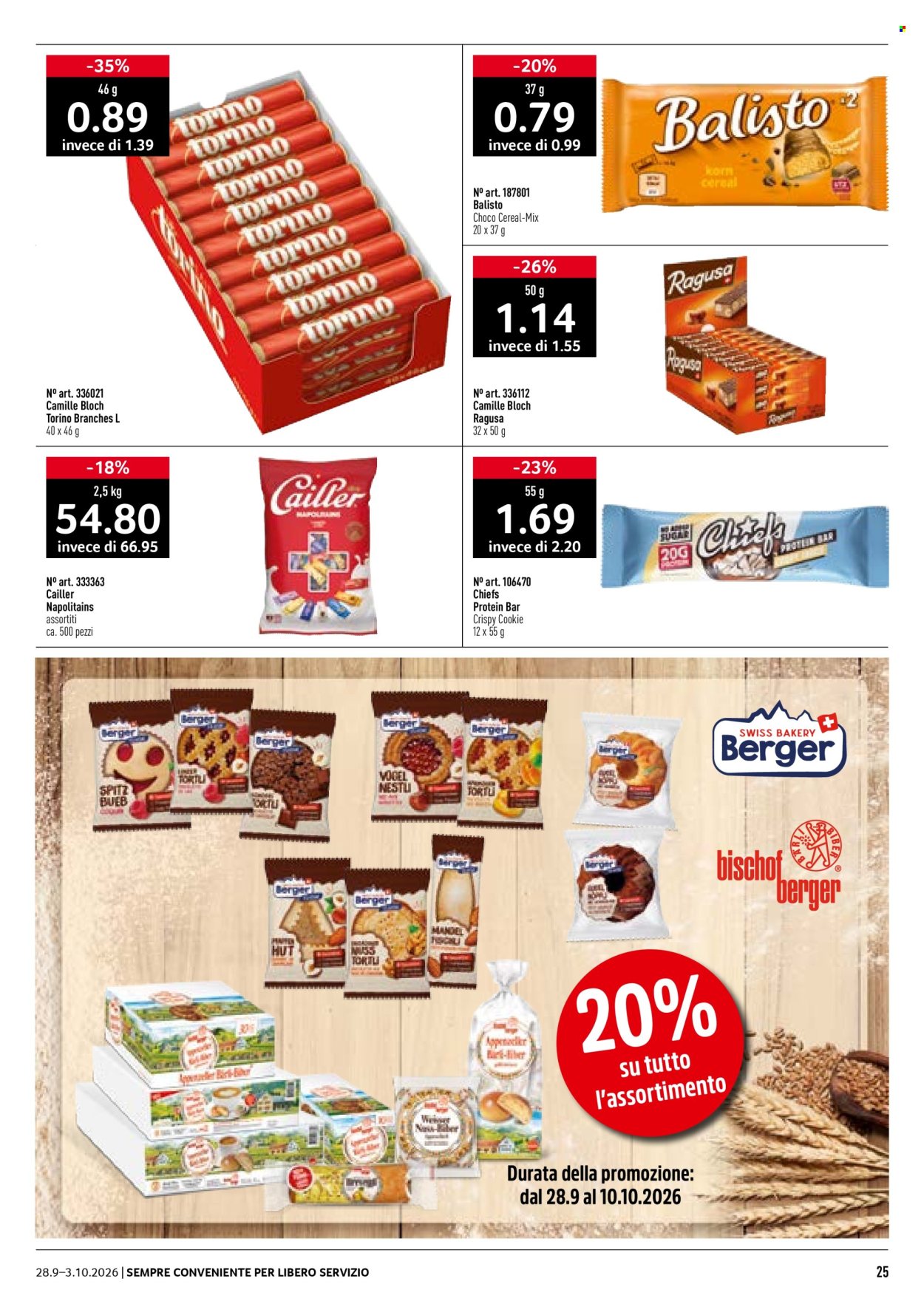 Volantino Prodega - 28.9.2026 - 3.10.2026. Pagina 25