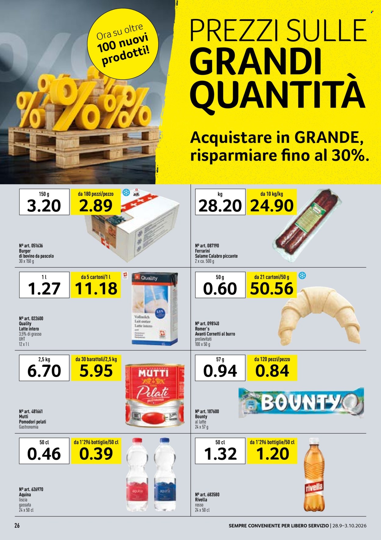 Volantino Prodega - 28.9.2026 - 3.10.2026. Pagina 26