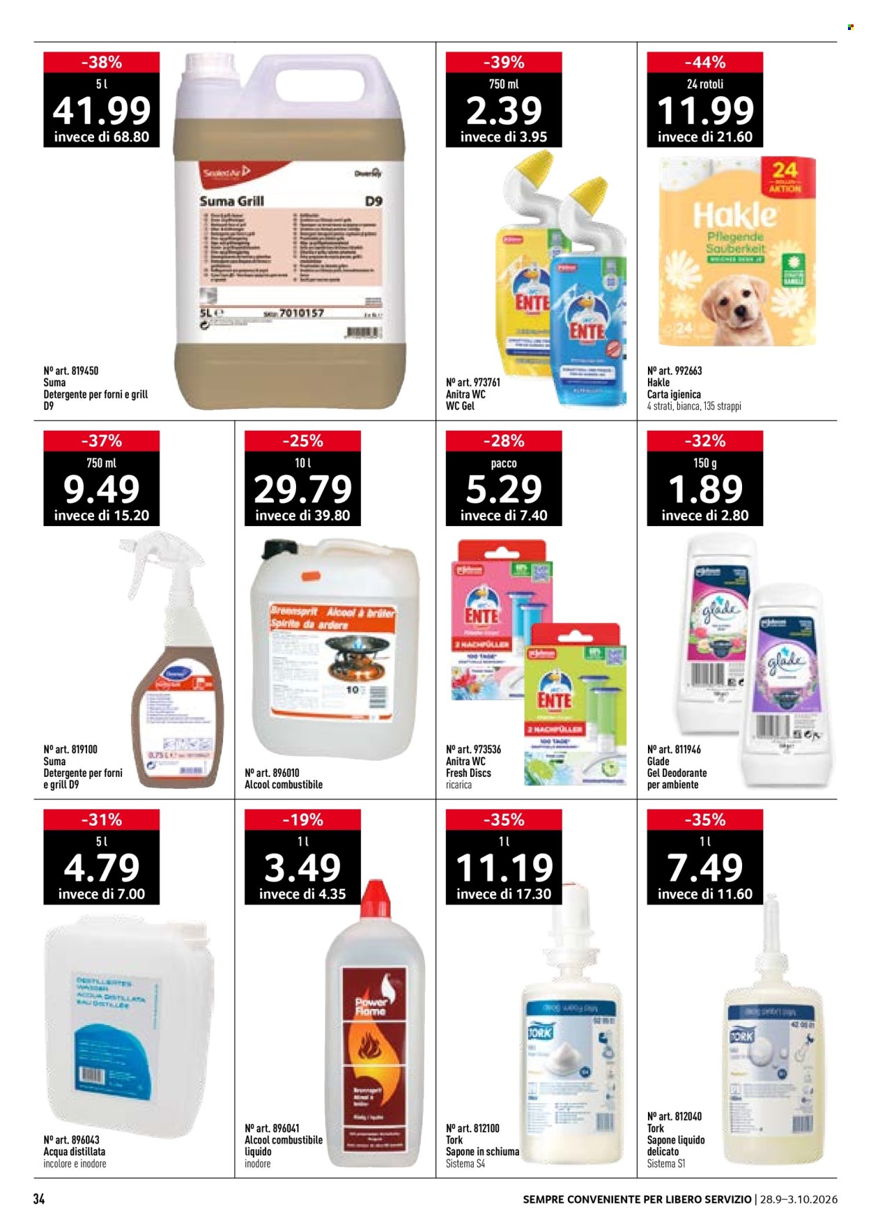 Volantino Prodega - 28.9.2026 - 3.10.2026. Pagina 34