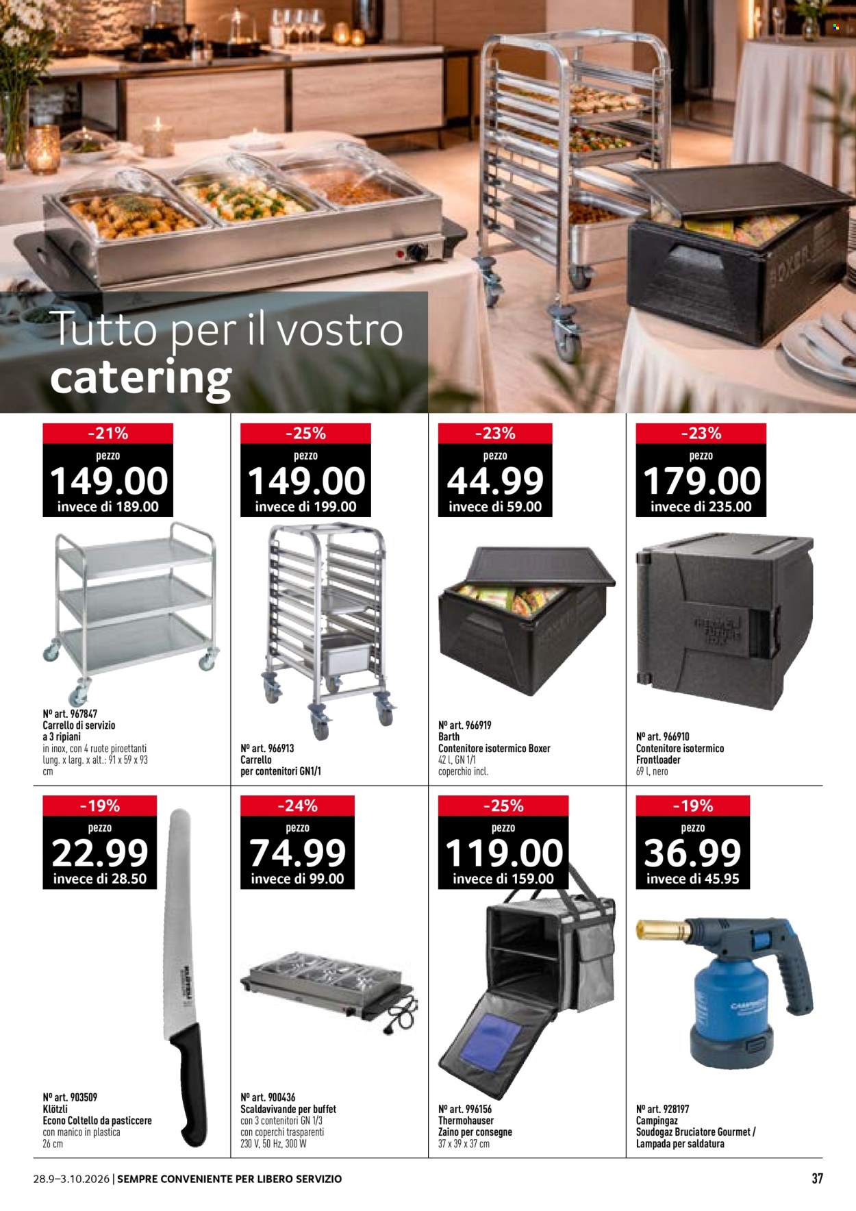Volantino Prodega - 28.9.2026 - 3.10.2026. Pagina 37