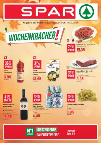 Catalogue SPAR - 1.10.2026 - 7.10.2026.
