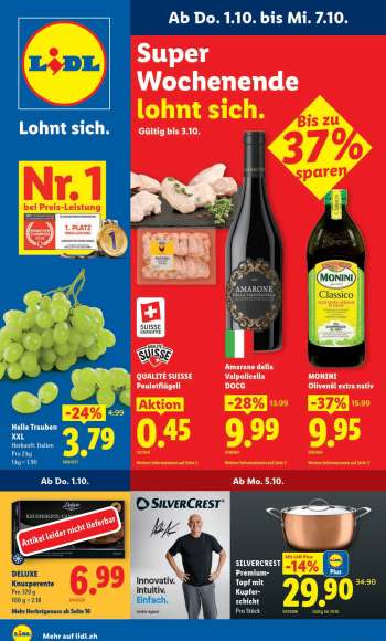 Prospekte Lidl - 1.10.2026 - 7.10.2026.