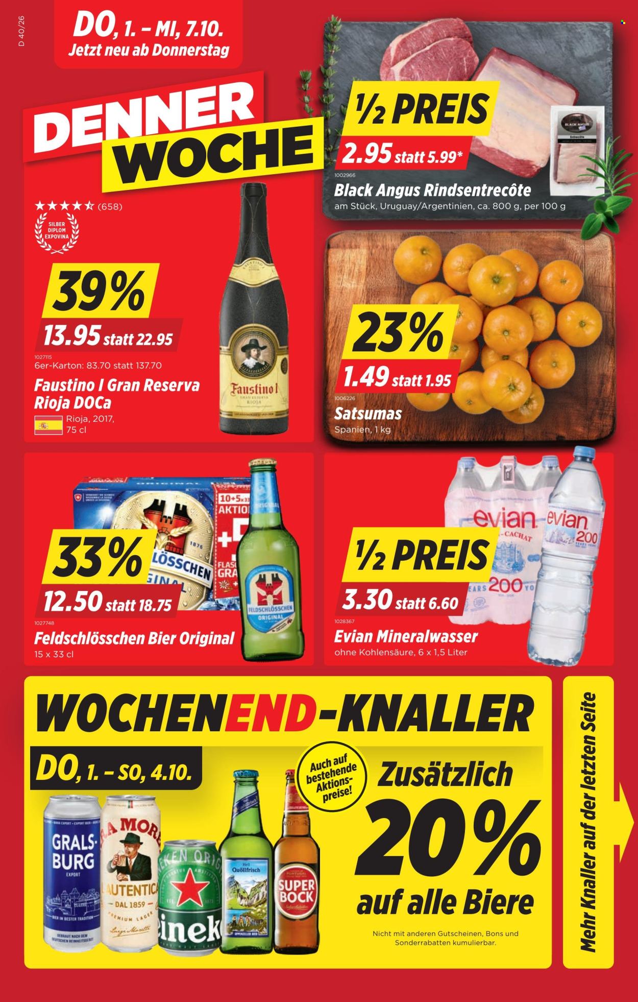 Prospekt Denner - 1.10.2026 - 7.10.2026. Seite 1