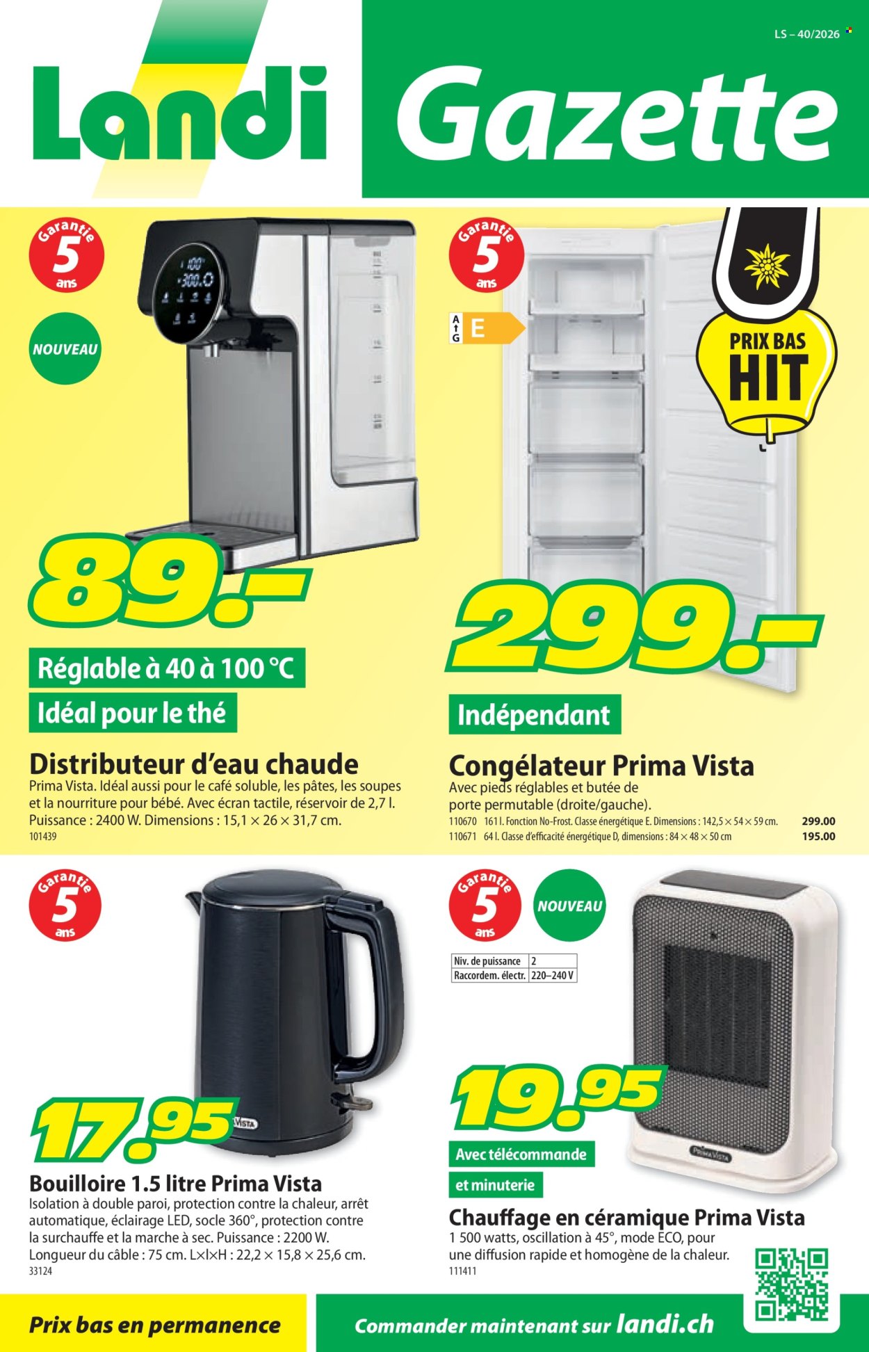 Catalogue Landi - 28.9.2026 - 11.10.2026. Page 5