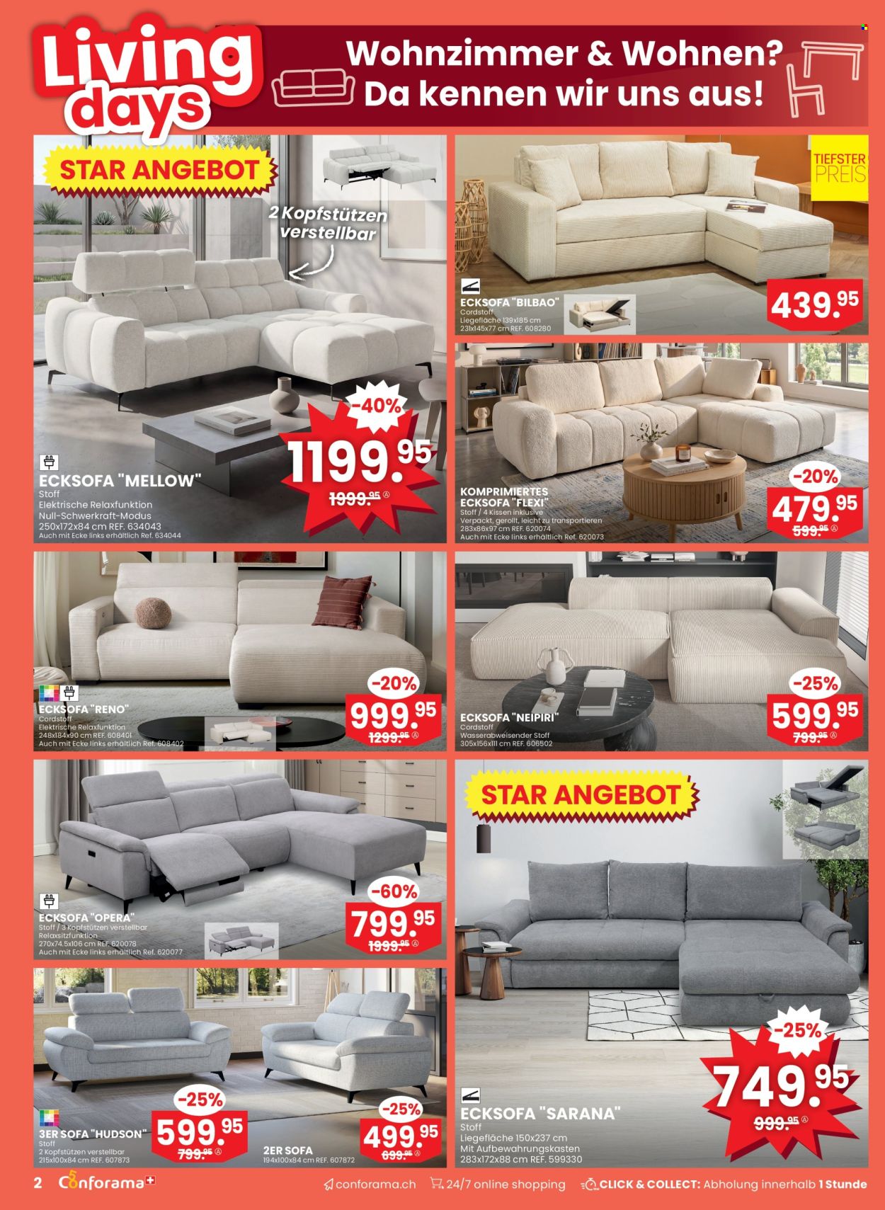 Volantino Conforama - 30.9.2026 - 13.10.2026. Pagina 2