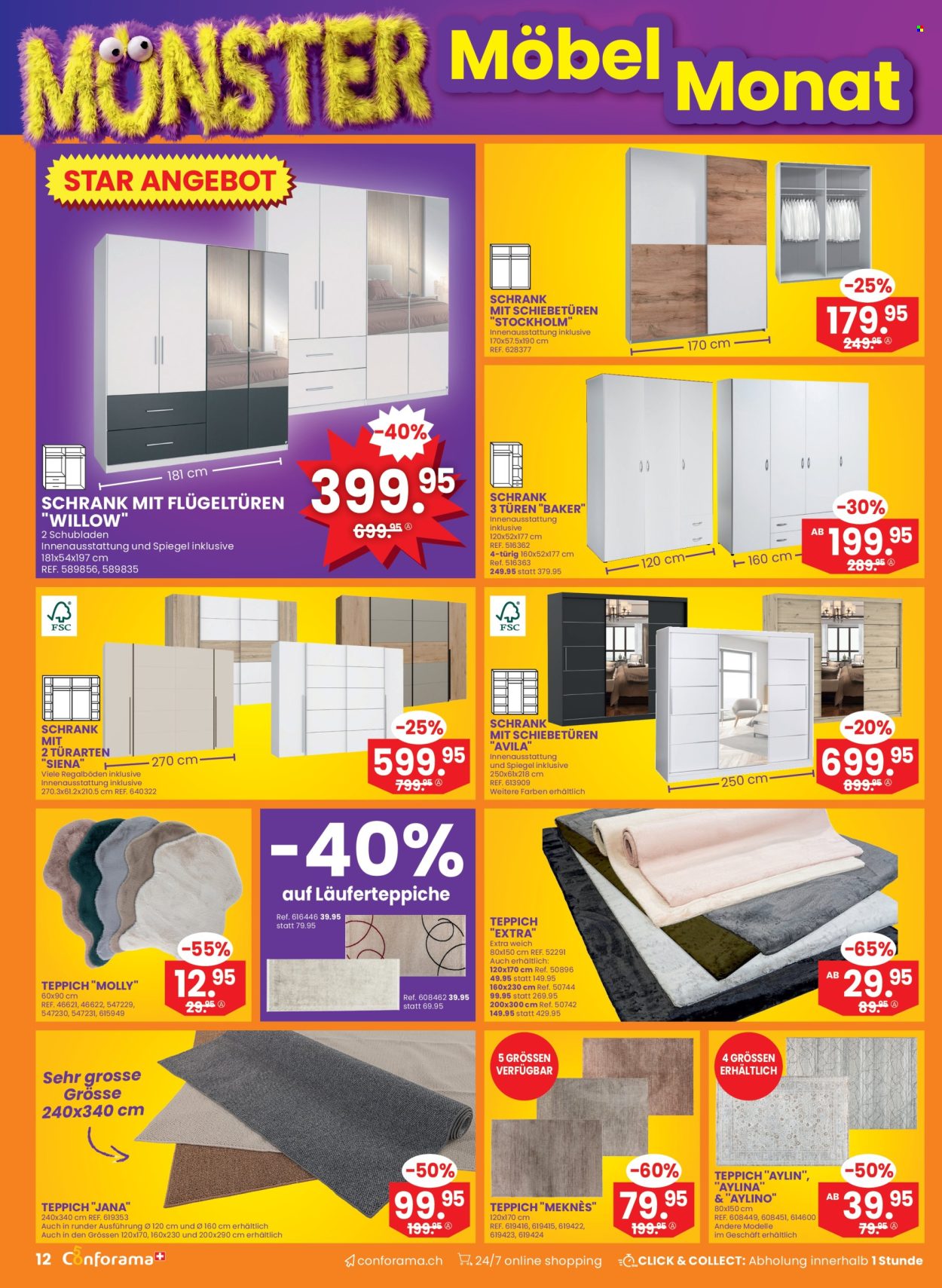 Volantino Conforama - 30.9.2026 - 13.10.2026. Pagina 12