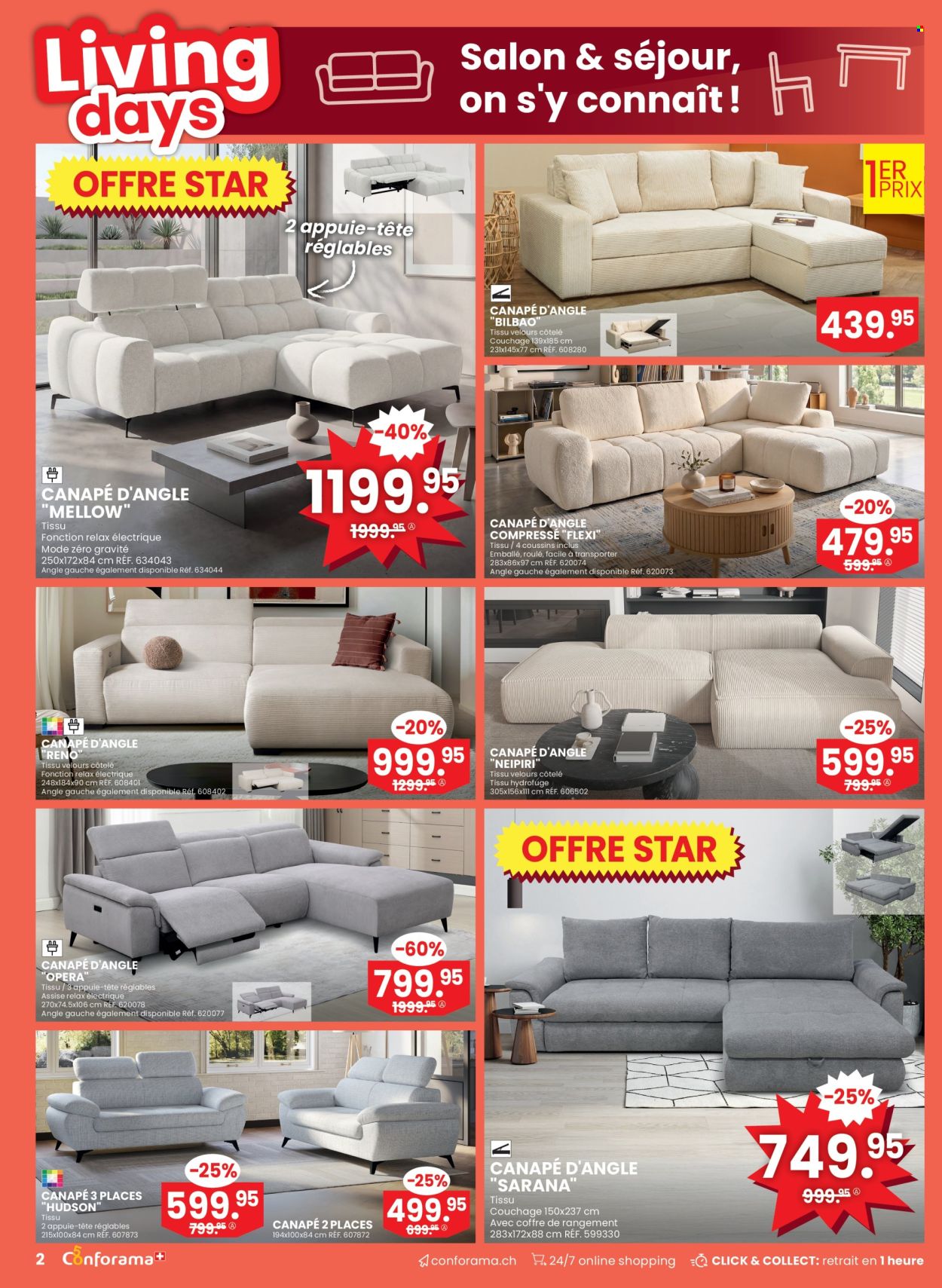 Volantino Conforama - 30.9.2026 - 13.10.2026. Pagina 2
