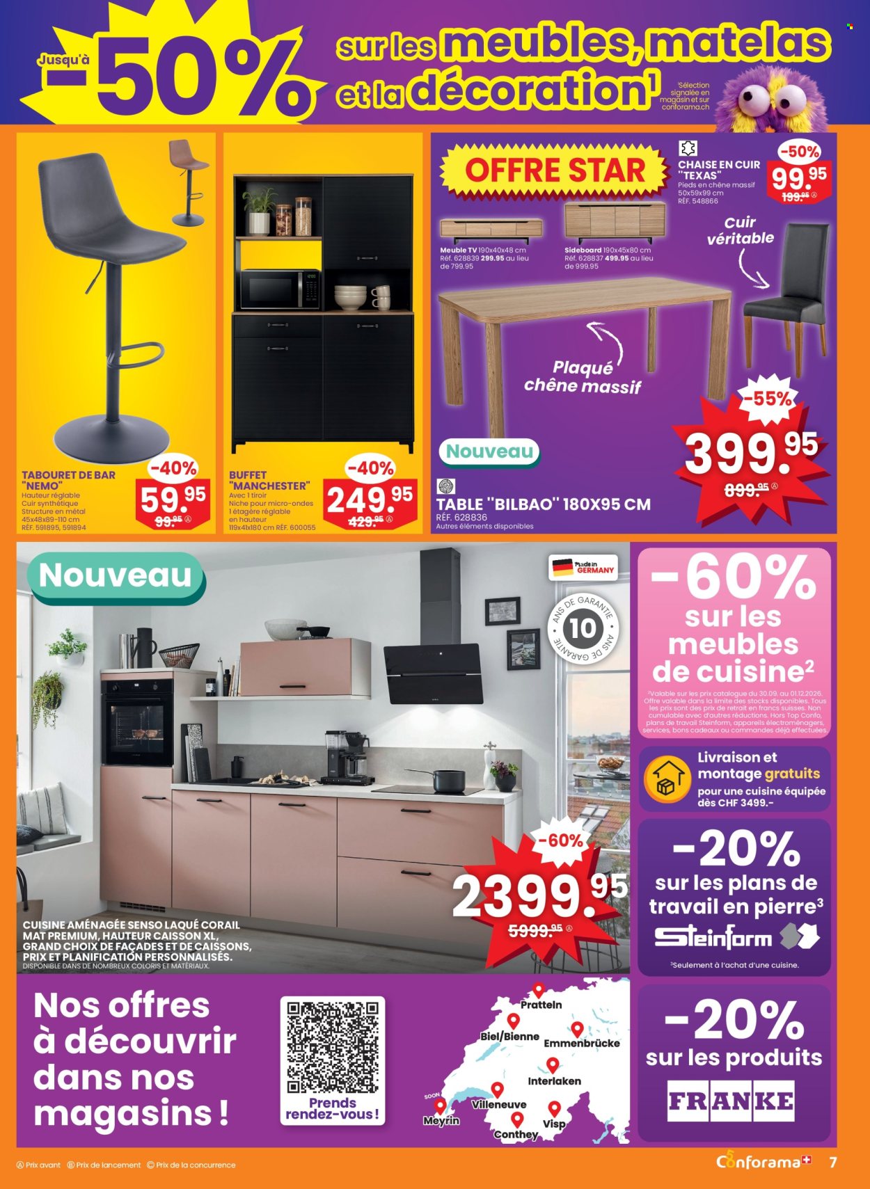 Volantino Conforama - 30.9.2026 - 13.10.2026. Pagina 7