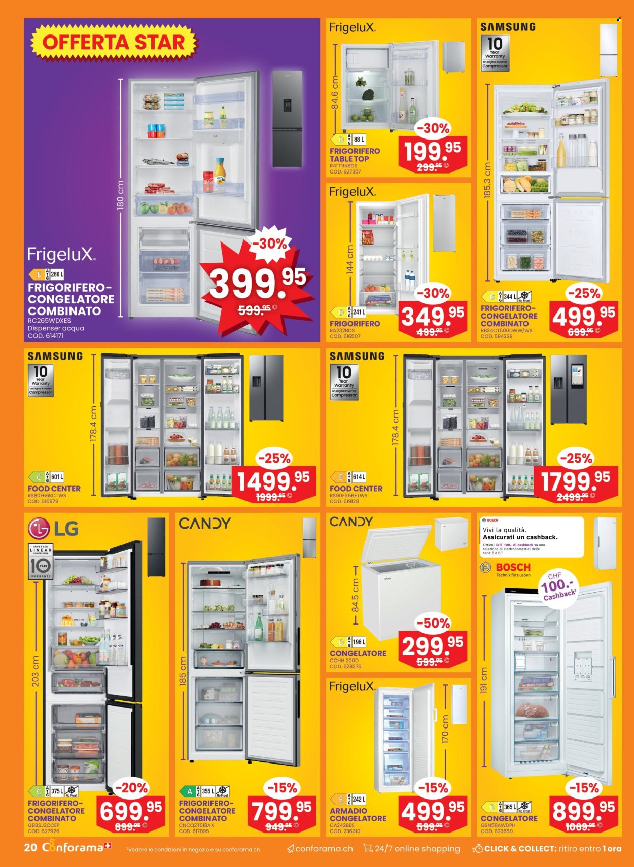 Volantino Conforama - 30.9.2026 - 13.10.2026. Pagina 20