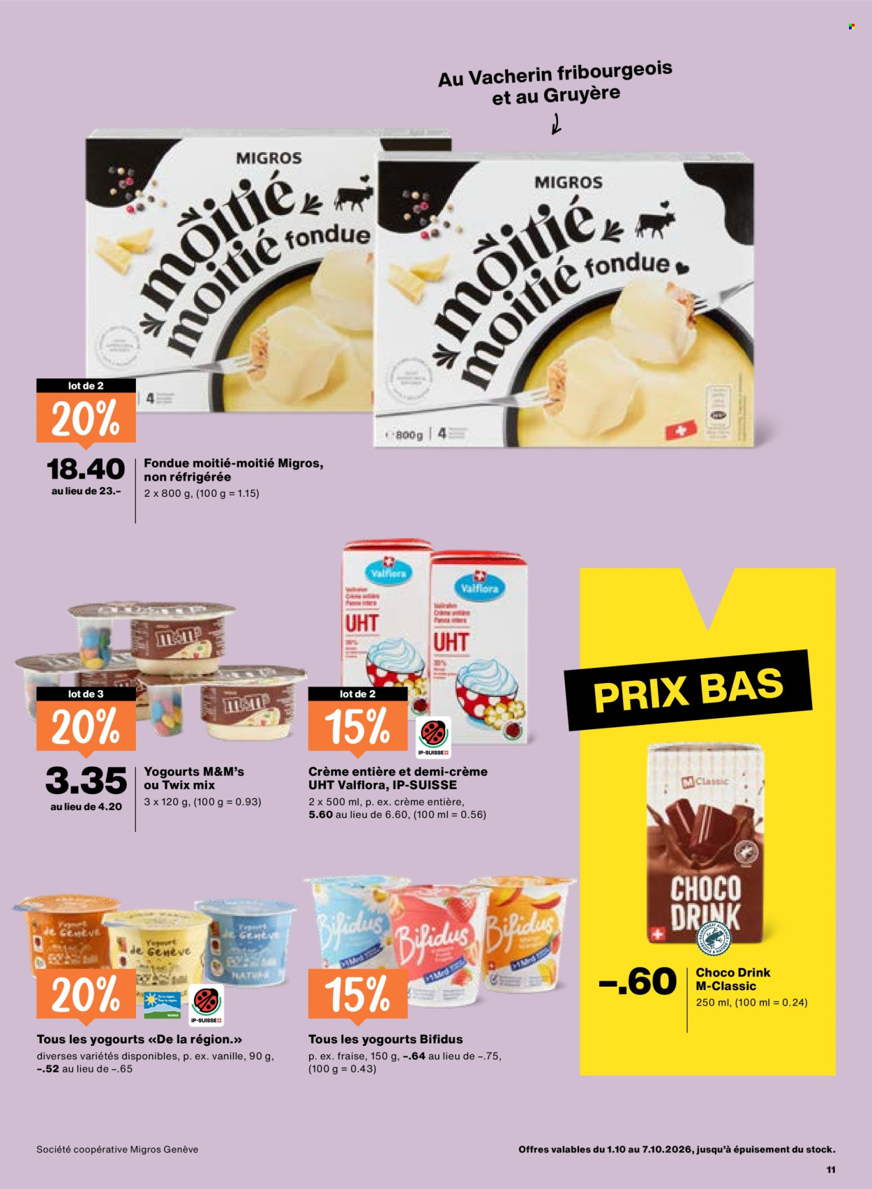 Volantino Migros - 1.10.2026 - 7.10.2026. Pagina 11
