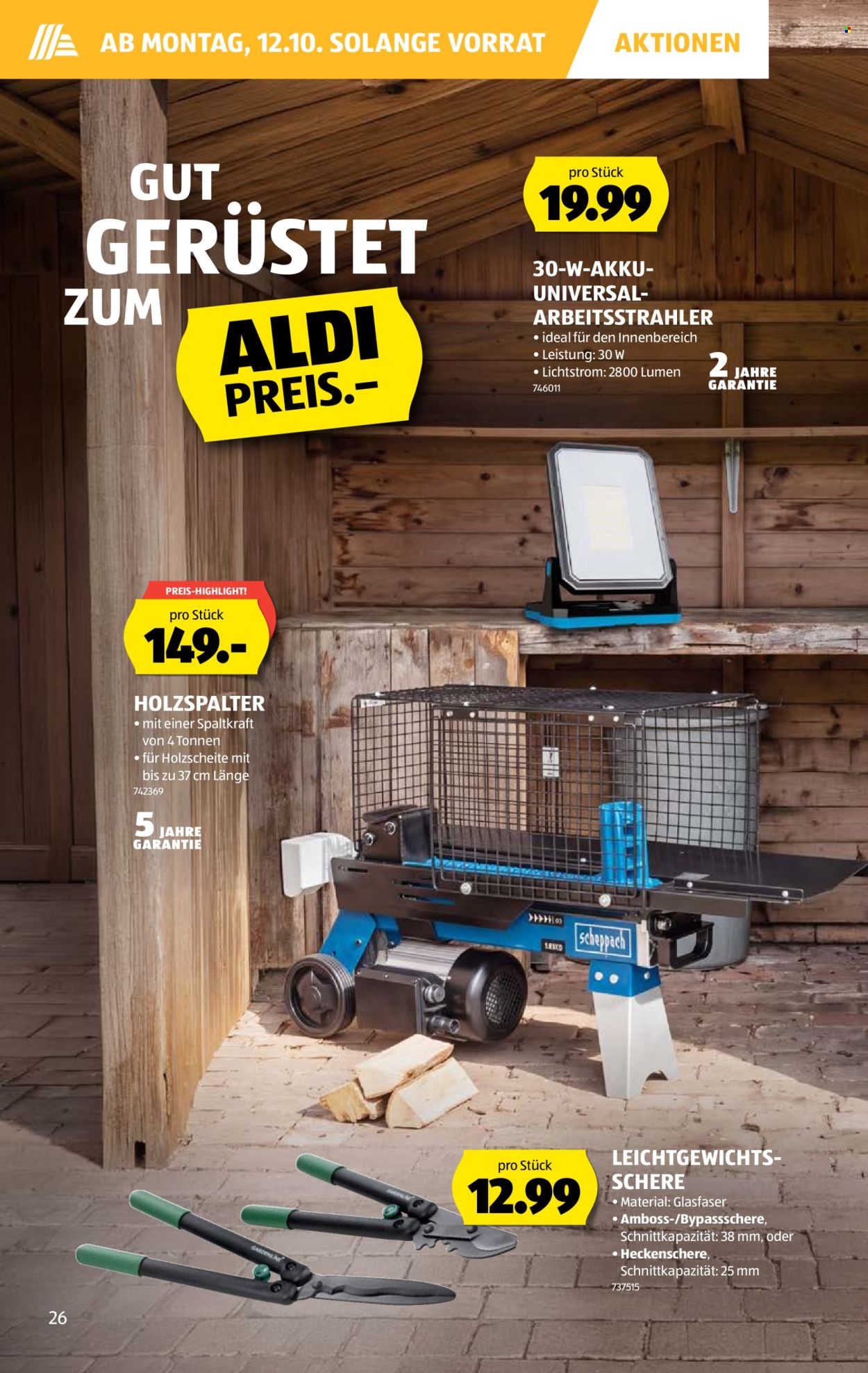 Catalogue Aldi - 8.10.2026 - 14.10.2026. Page 26