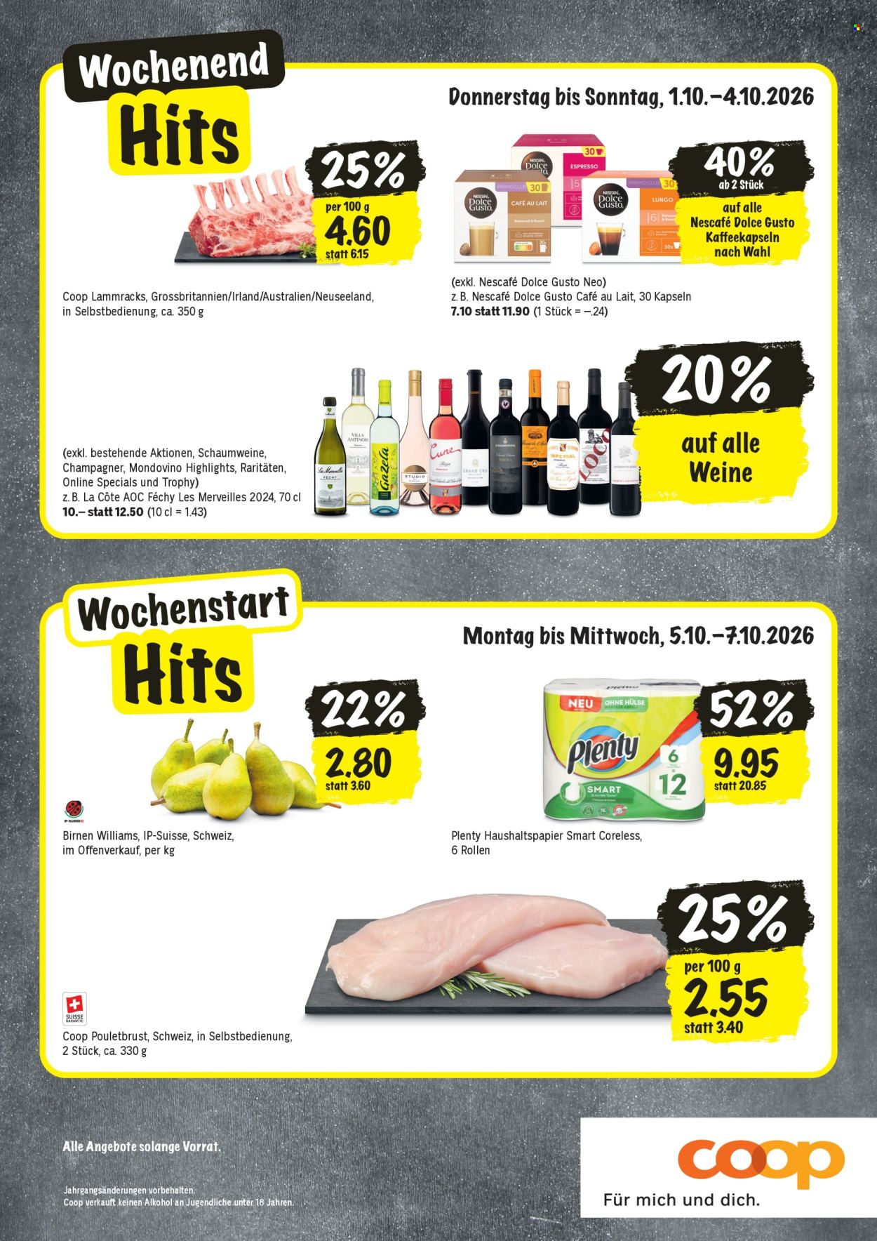 Prospekt Coop - 1.10.2026 - 7.10.2026. Seite 20