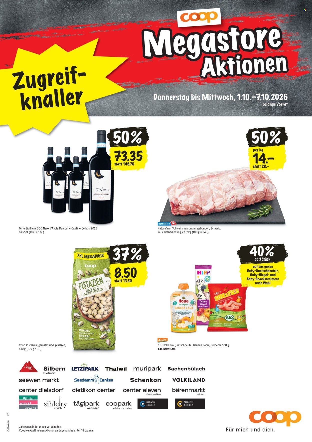 Prospekt Coop - 1.10.2026 - 7.10.2026. Seite 21