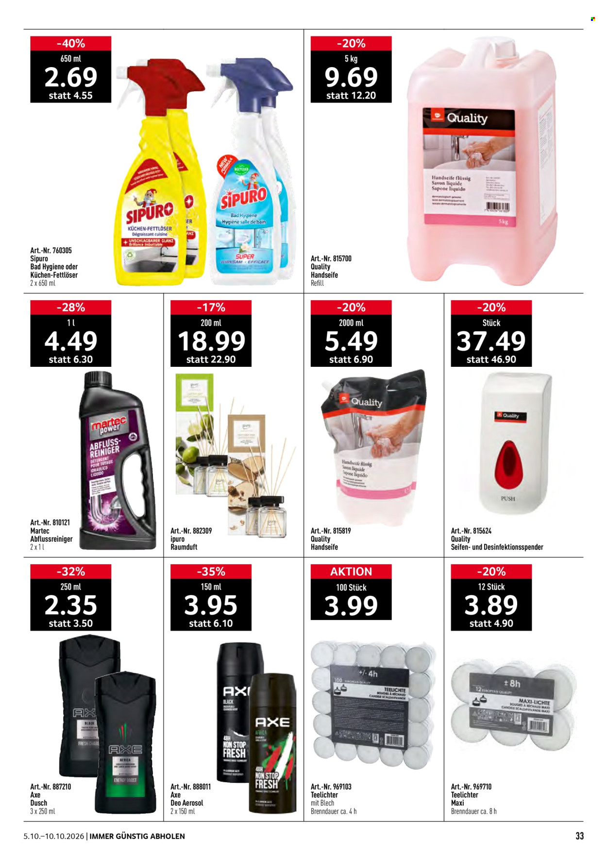 Volantino Prodega - 5.10.2026 - 10.10.2026. Pagina 33