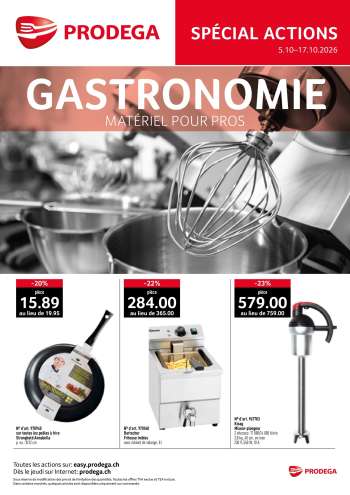 Catalogue Prodega - 5.10.2026 - 17.10.2026.