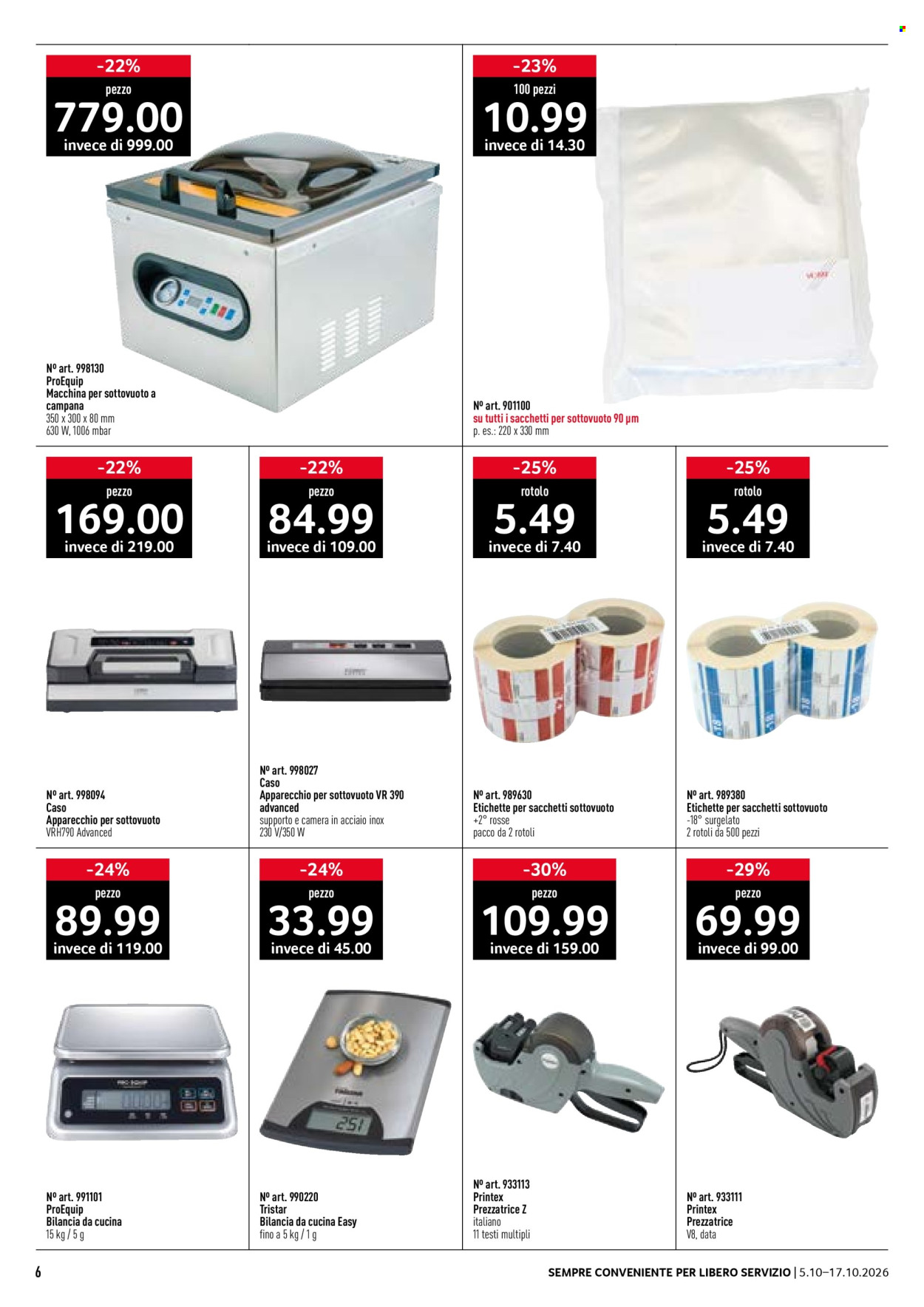 Volantino Prodega - 5.10.2026 - 17.10.2026. Pagina 6