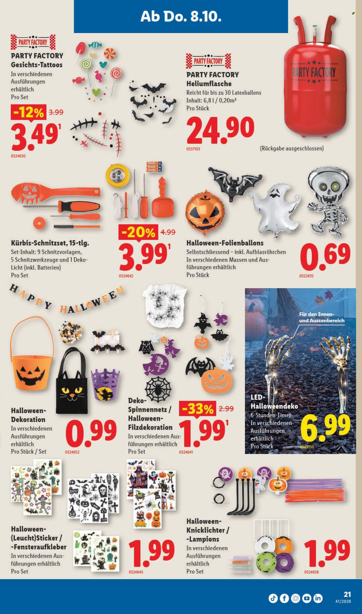 Volantino Lidl - 8.10.2026 - 14.10.2026. Pagina 21