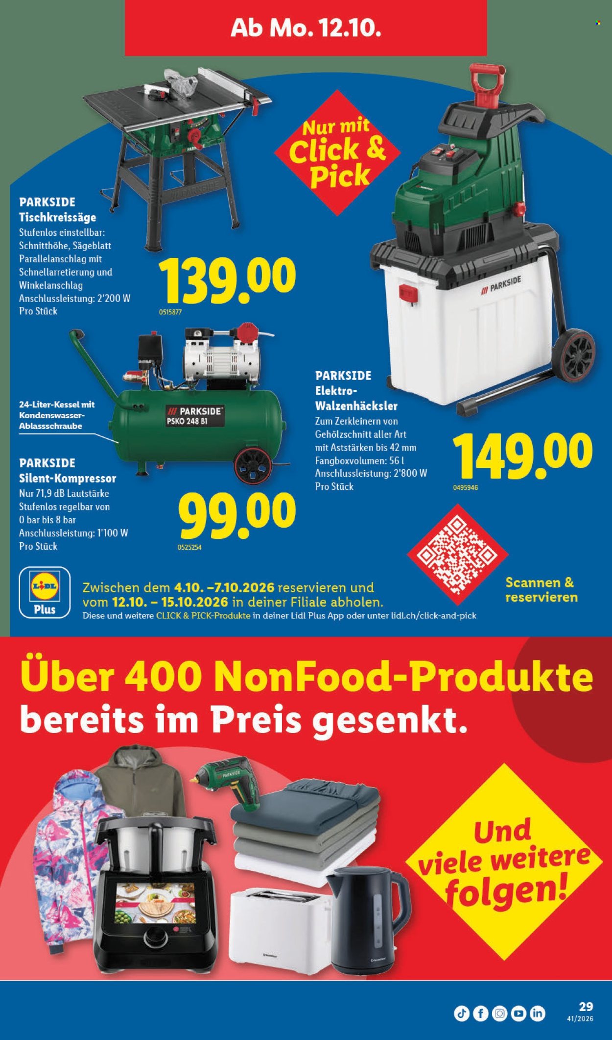 Volantino Lidl - 8.10.2026 - 14.10.2026. Pagina 29