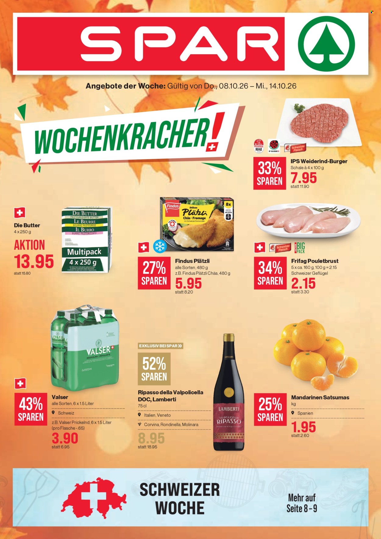Volantino SPAR - 8.10.2026 - 14.10.2026. Pagina 1