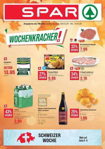 Prospekte SPAR - 8.10.2026 - 14.10.2026.