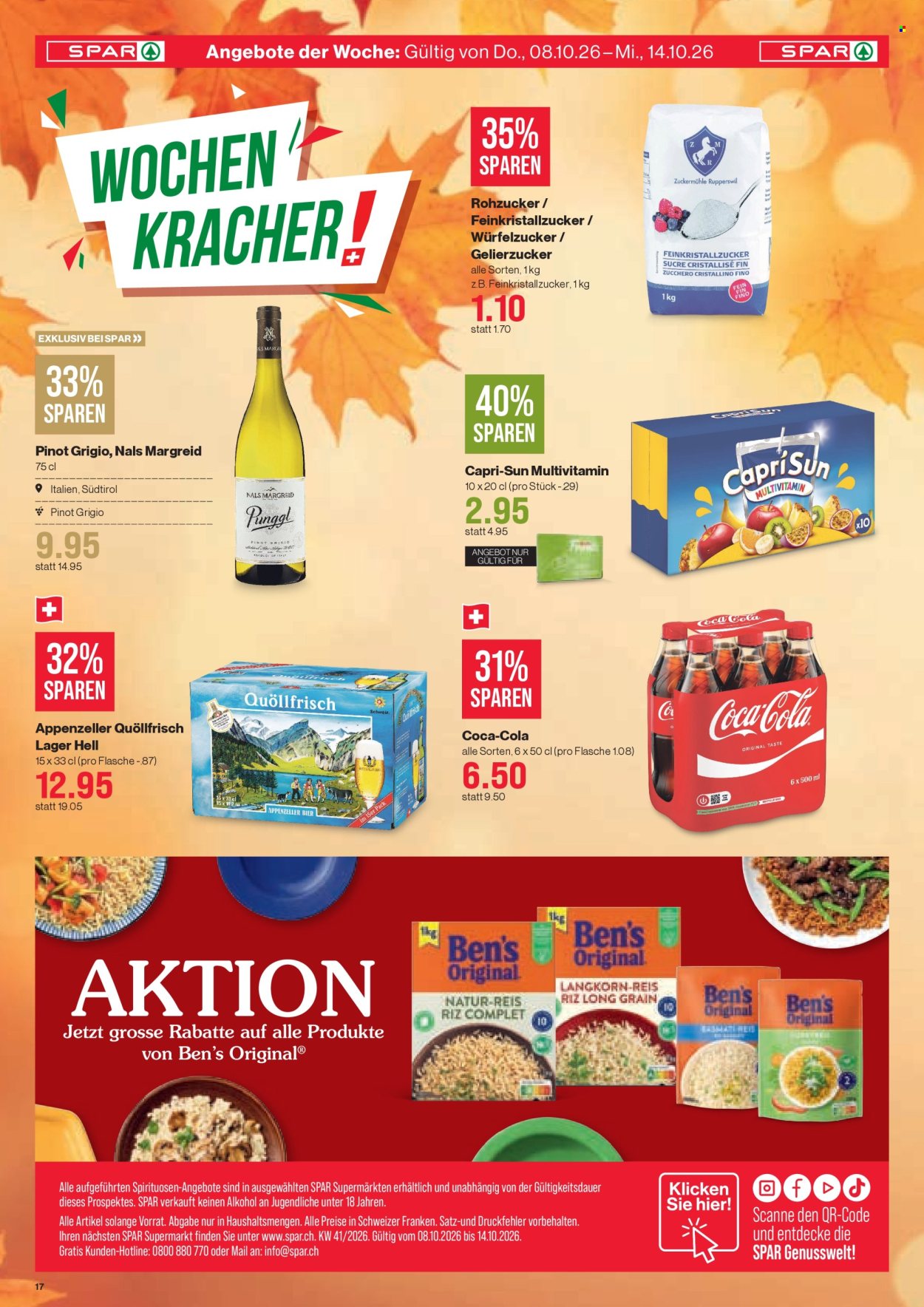Volantino SPAR - 8.10.2026 - 14.10.2026. Pagina 17