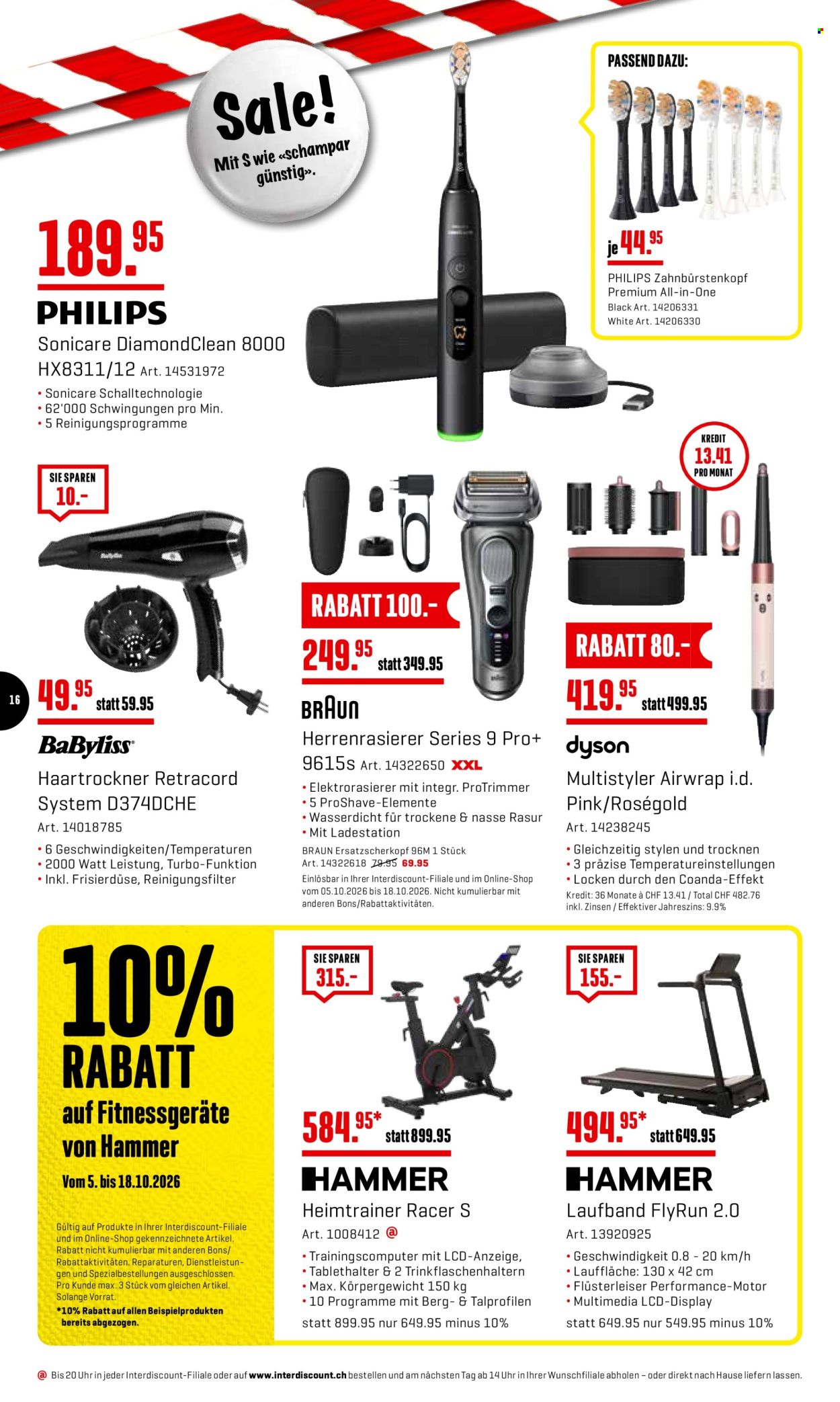 Catalogue Interdiscount - 5.10.2026 - 18.10.2026. Page 16