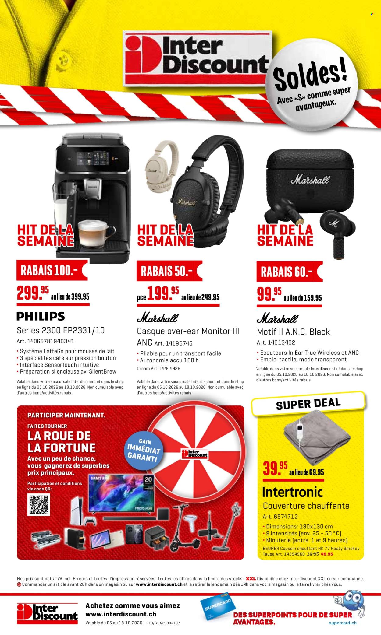 Prospekt Interdiscount - 5.10.2026 - 18.10.2026. Seite 20
