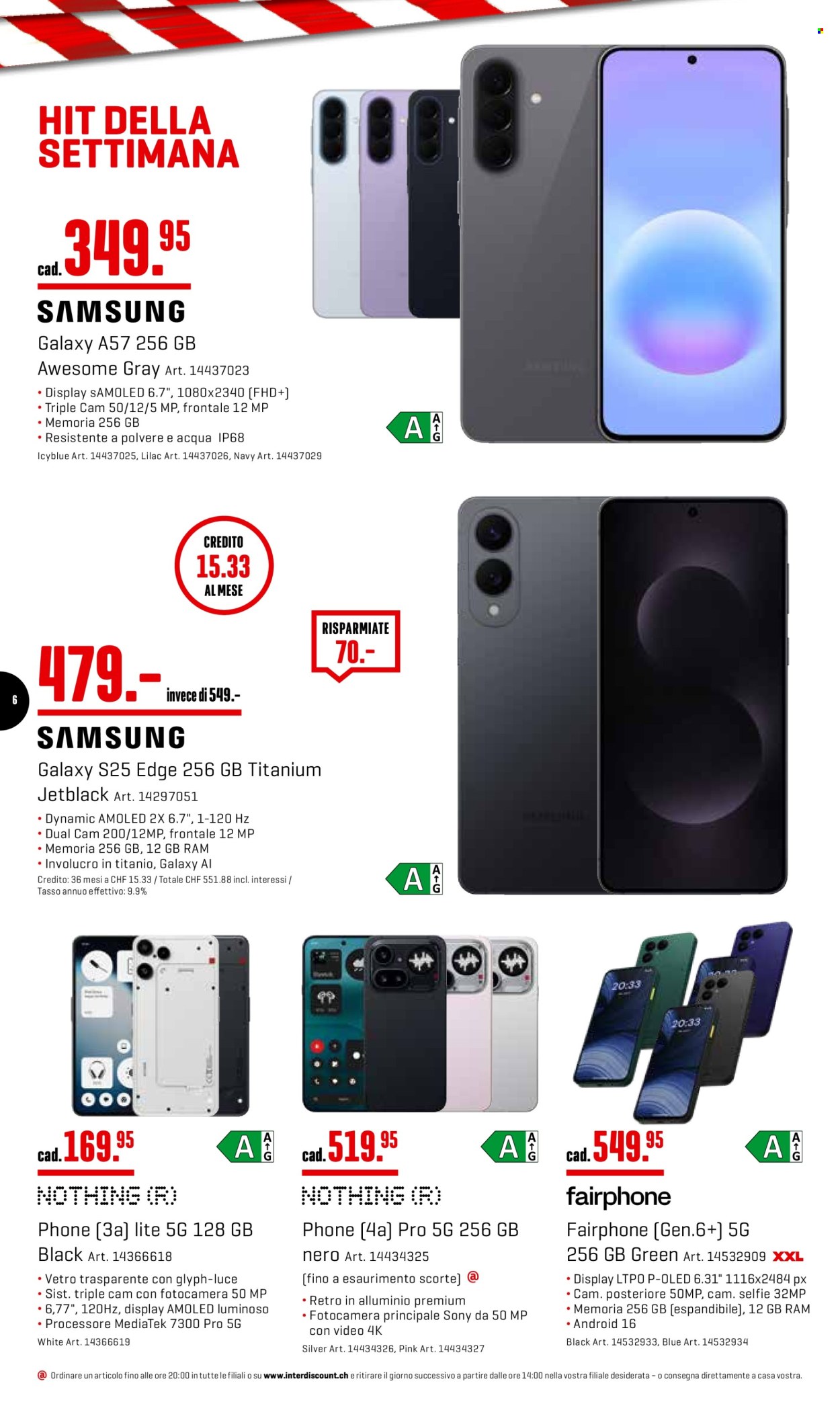 Volantino Interdiscount - 5.10.2026 - 18.10.2026. Pagina 6