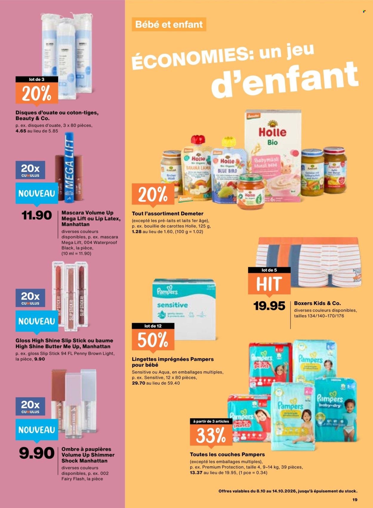 Volantino Migros - 8.10.2026 - 14.10.2026. Pagina 19