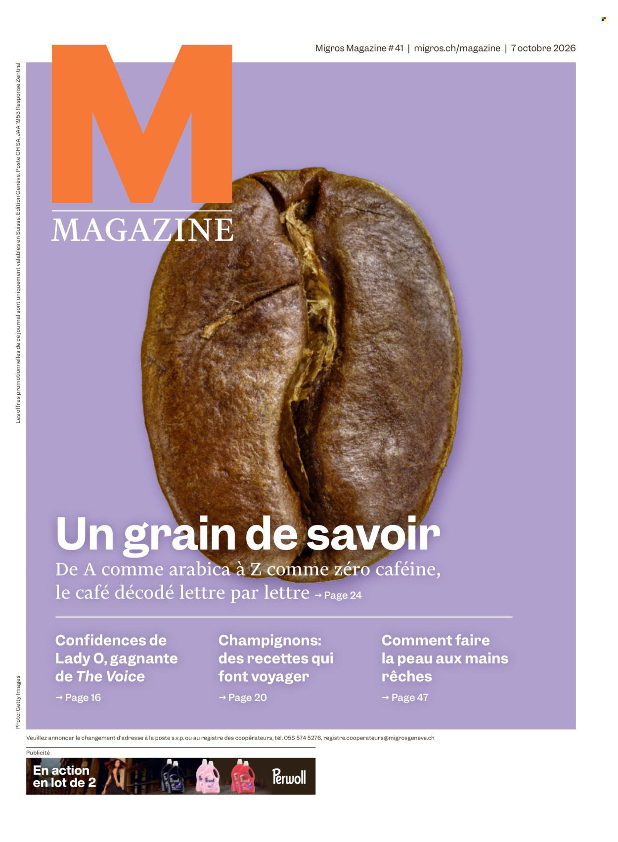 Volantino Migros - 8.10.2026 - 14.10.2026. Pagina 1