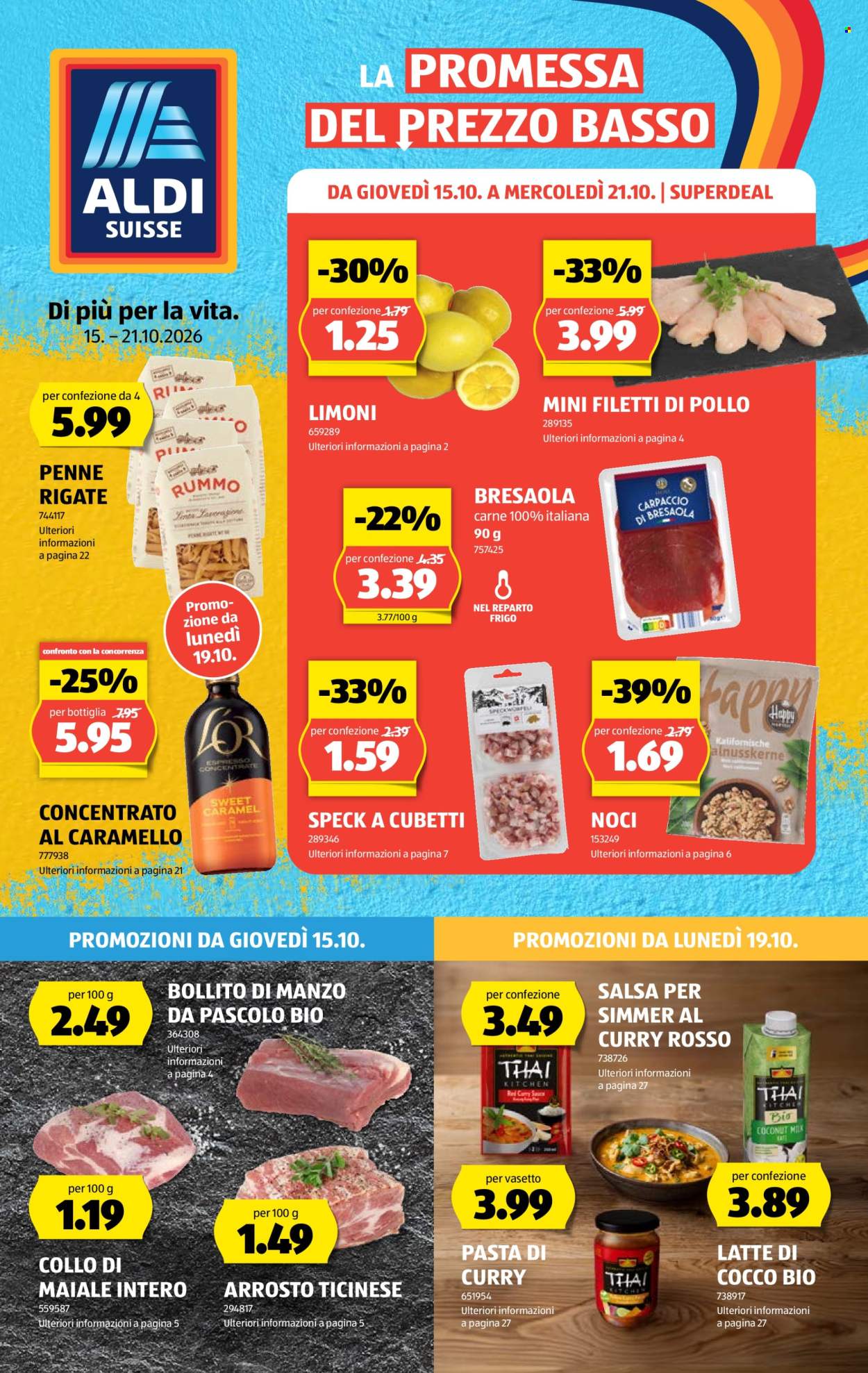 Volantino Aldi - 15.10.2026 - 21.10.2026. Pagina 1