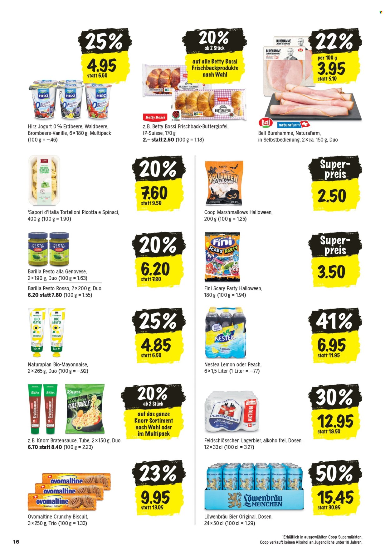 Prospekt Coop - 8.10.2026 - 14.10.2026. Seite 16