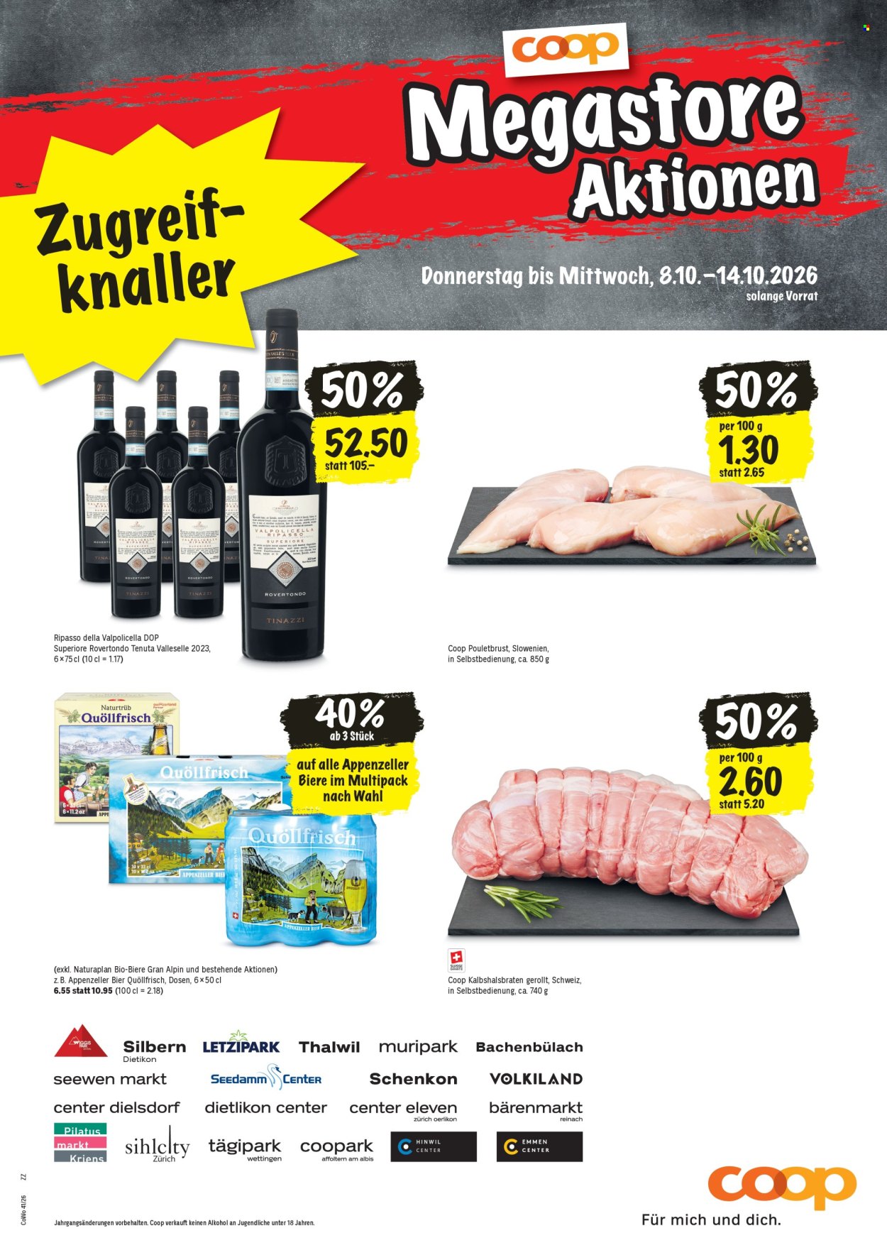 Prospekt Coop - 8.10.2026 - 14.10.2026. Seite 21
