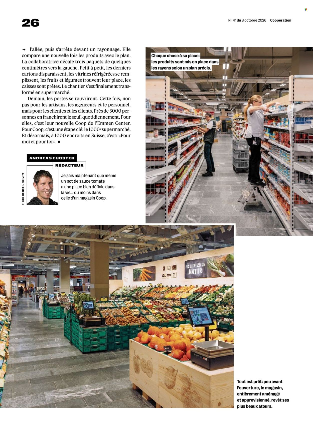 Prospekt Coop - 8.10.2026 - 14.10.2026. Seite 26