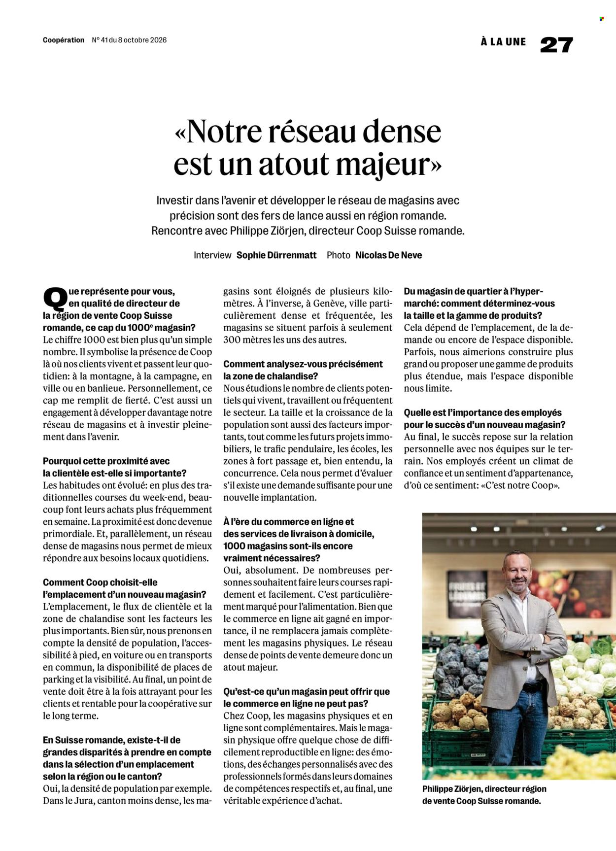 Prospekt Coop - 8.10.2026 - 14.10.2026. Seite 27